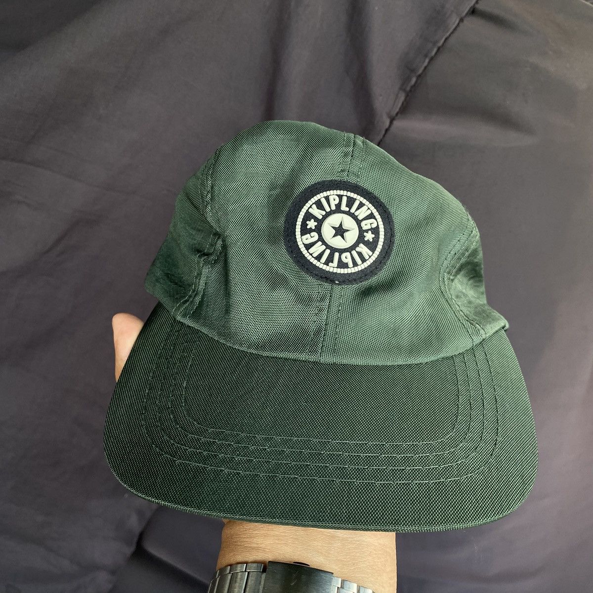 Other Kipling green four panel cap Size ONE SIZE - 1 Thumbnail