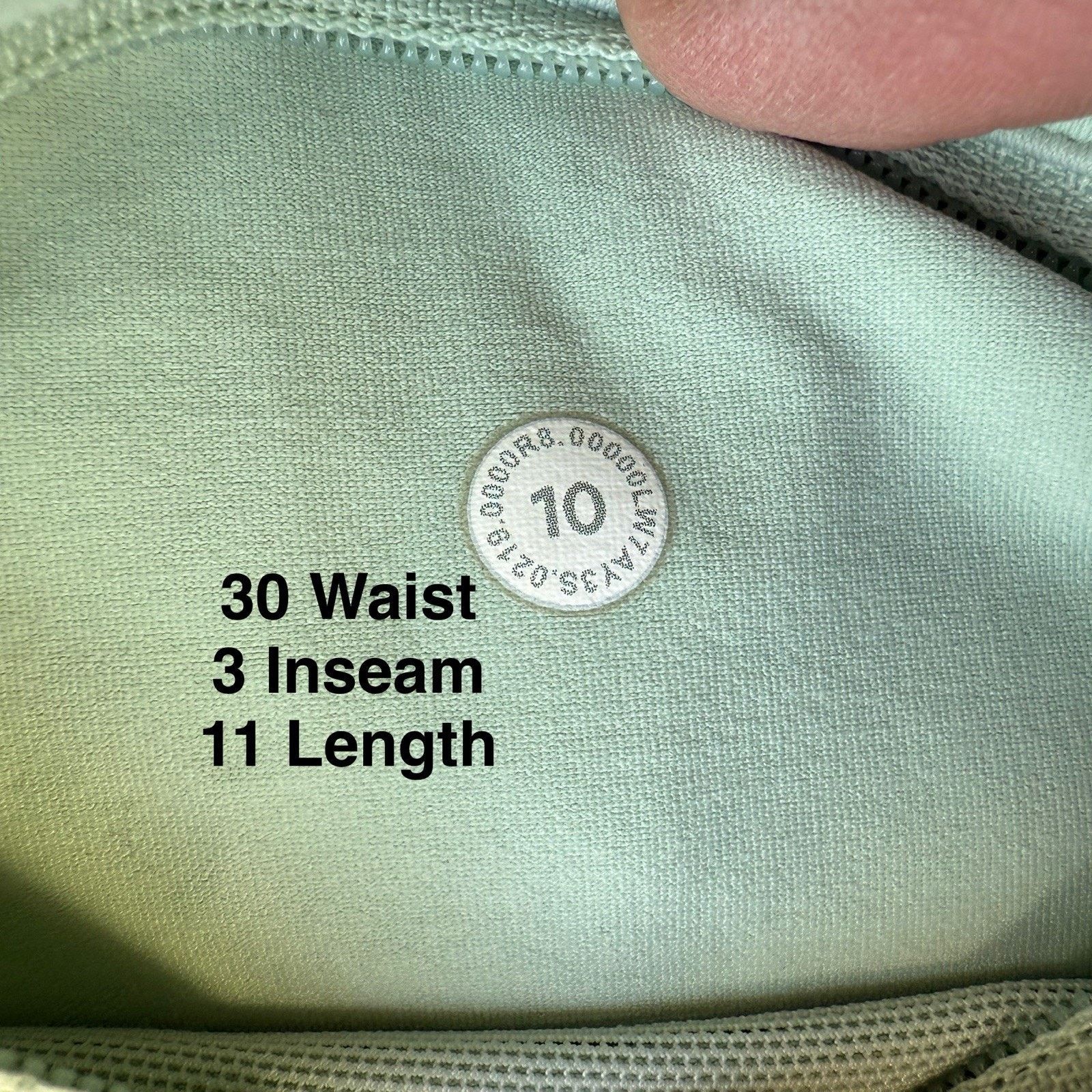Lululemon Lululemon Real Quick Short Women's 10 Green Utility Outdoors Size 30" / US 8 / IT 44 - 6 Thumbnail