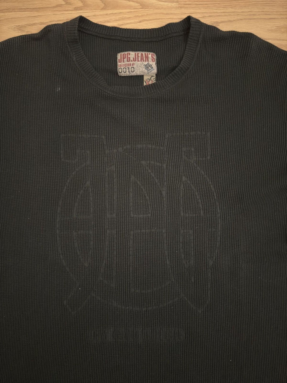 Jean Paul Gaultier JPG Embossed Reversible Tee Size US XL / EU 56 / 4 - 8 Thumbnail