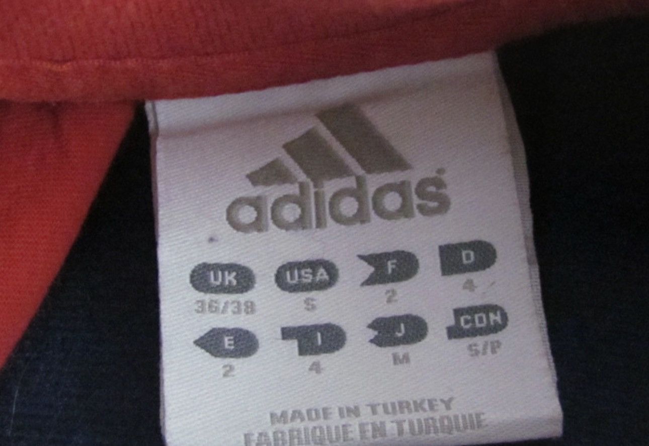 Adidas Pre-loved vintage Adidas big logo graphic t-shirt in red Size US L / EU 52-54 / 3 - 3 Thumbnail
