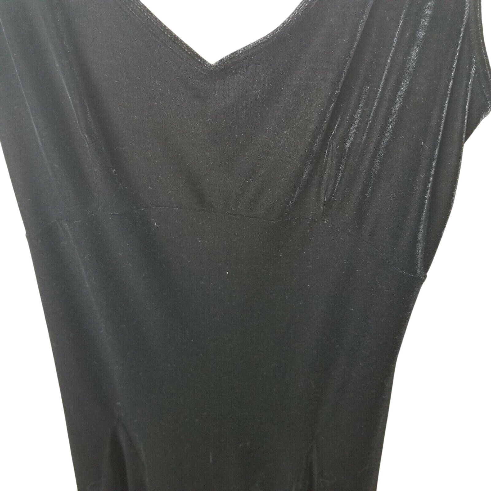 Victoria's Secret Vintage Victorias Secret Velvet Chemise Lingerie M Sleepwear Size ONE SIZE - 3 Thumbnail