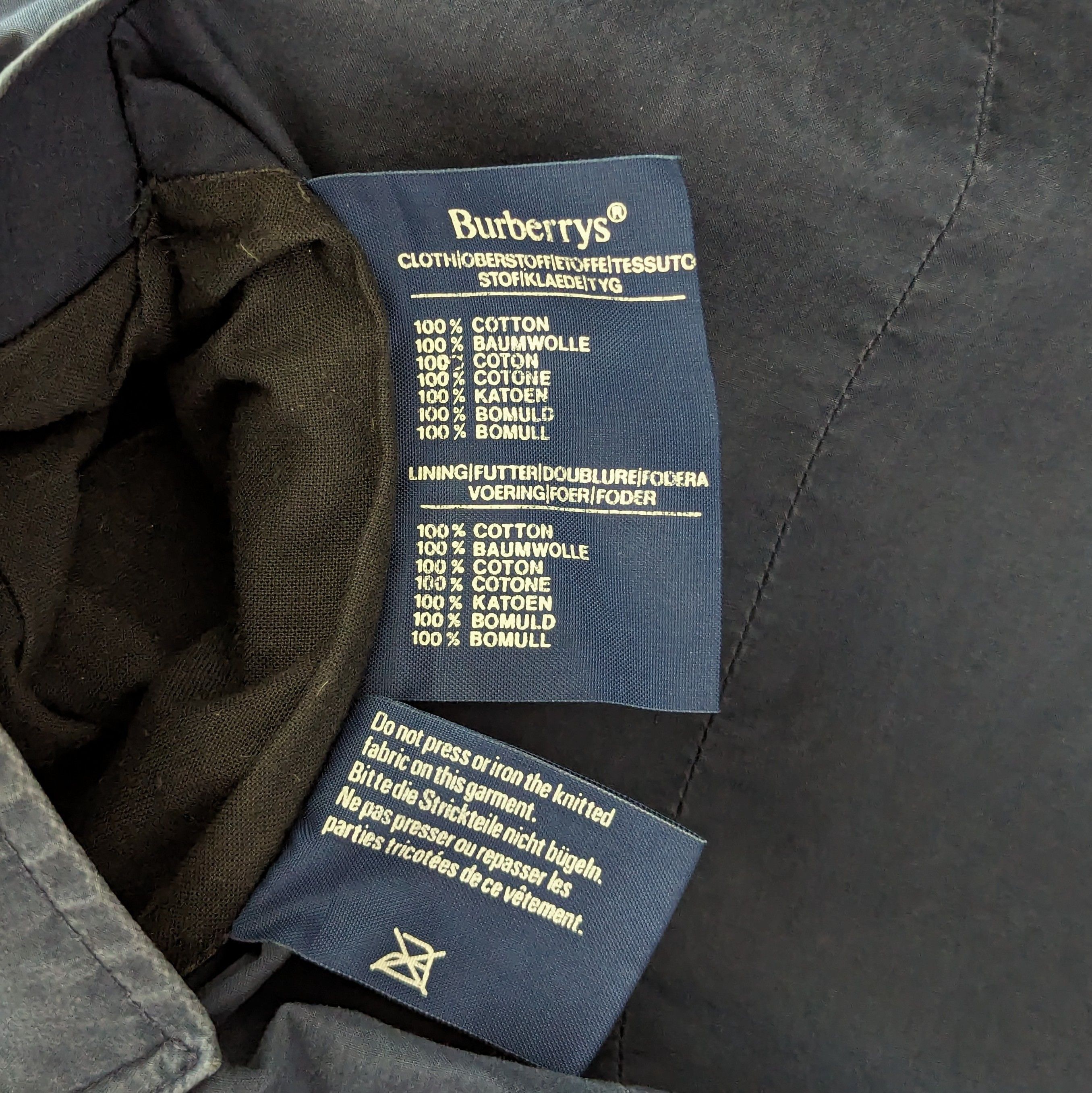 Burberry Vintage Burberrys Double-Sided Bomber Jacket England Luxury Size US XL / EU 56 / 4 - 22 Thumbnail