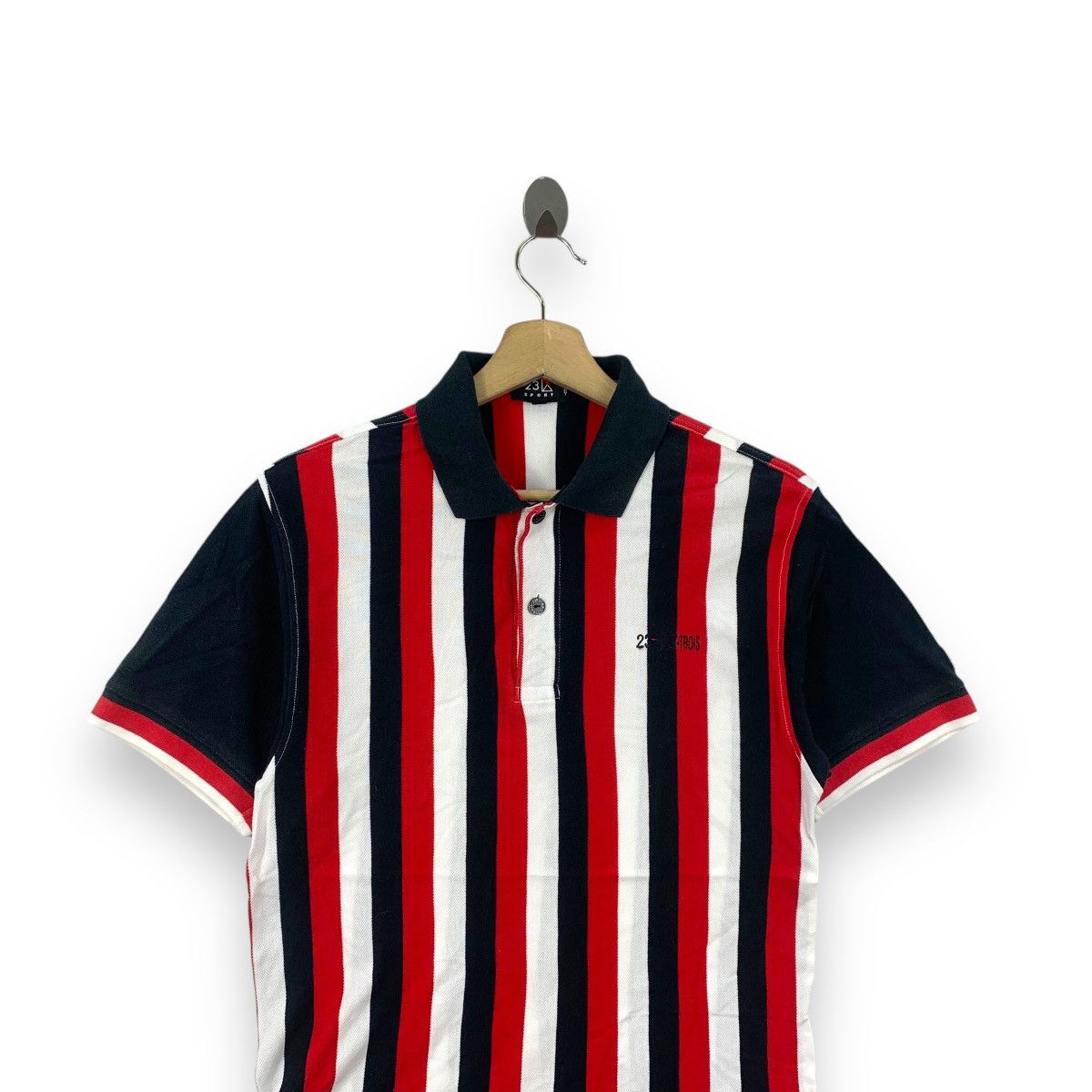Vintage Vintage 23KU SPORT JAPAN Vingt Trois Stroled Golf Polo Tee Size US S / EU 44-46 / 1 - 2 Thumbnail
