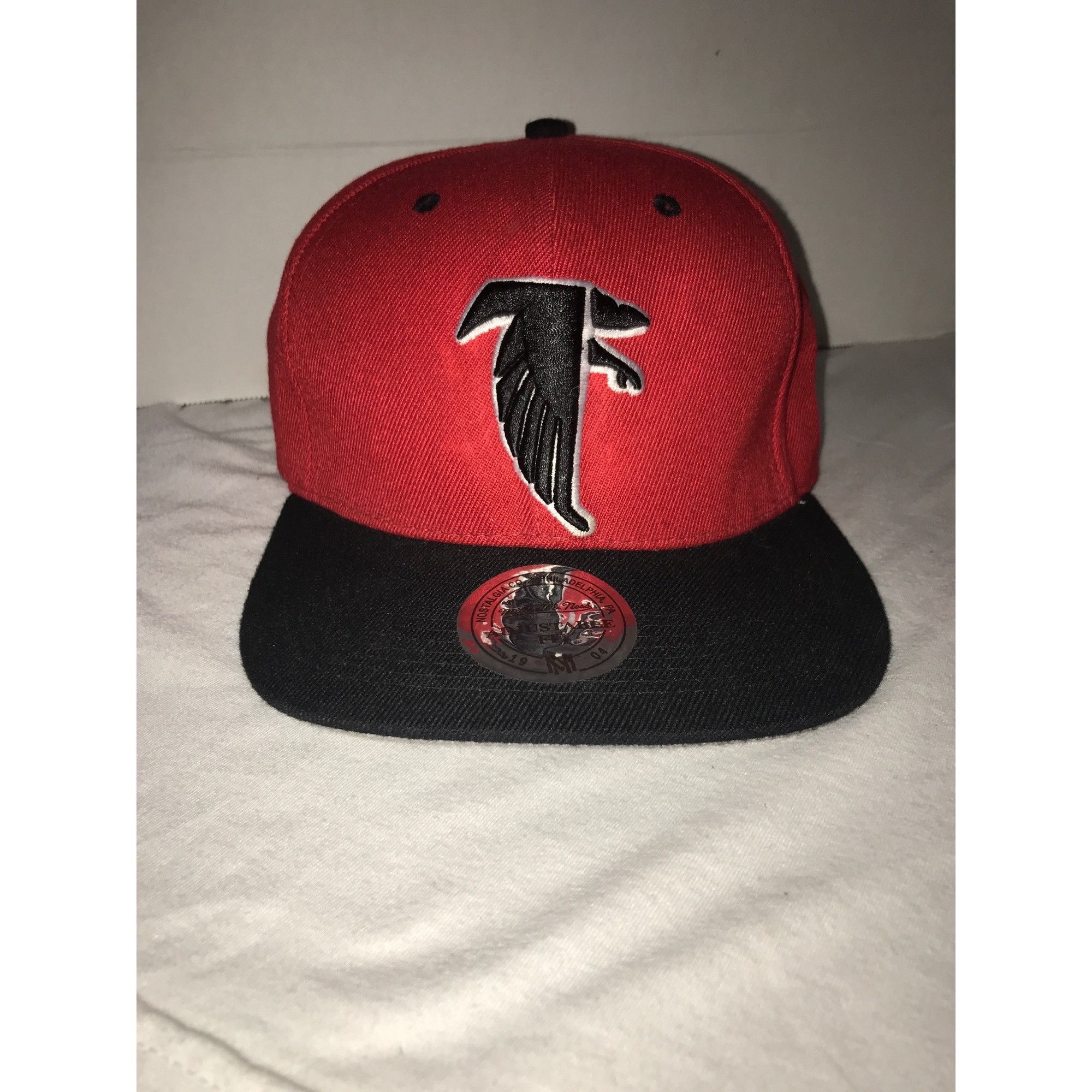 Mitchell & Ness Atlanta Falcons Red/Black Mitchell & Ness Nostalgia Co. NFL Size ONE SIZE - 2 Thumbnail