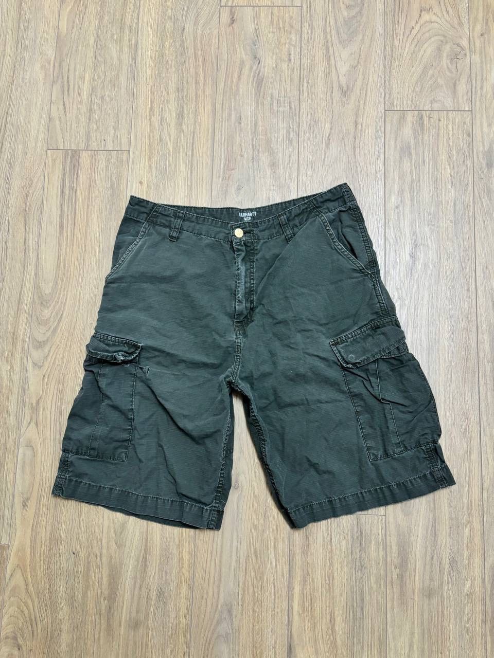 Carhartt × Vintage Carhartt vintage distressed cargo shorts Size US 32 / EU 48 - 2 Thumbnail