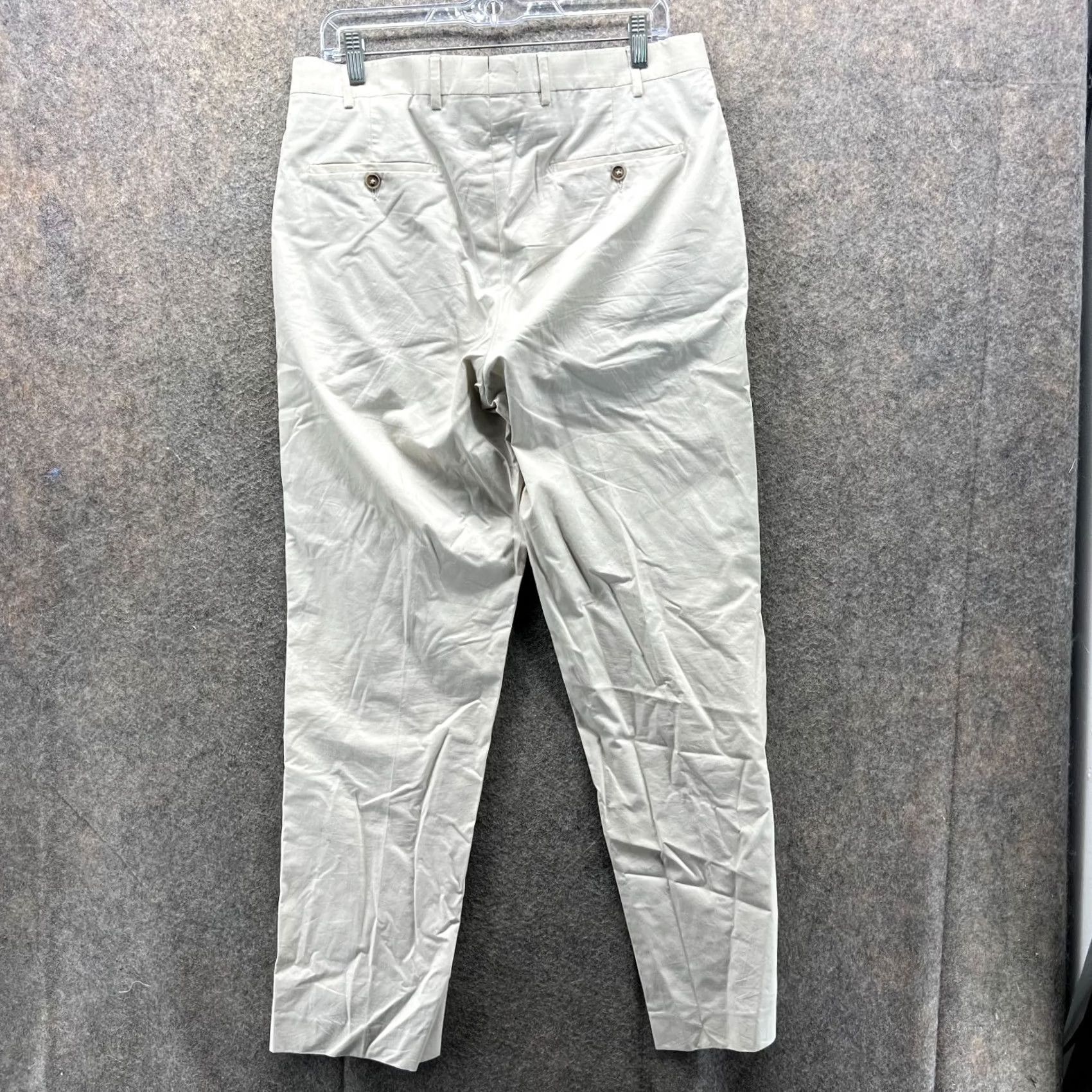 Peter Millar VINTAGE? No. Peter Millar Pants Men 33 Regular Chino Baggy? No. Beige Khaki Pleated Cotton Tailored? No Size US 33 - 2 Thumbnail