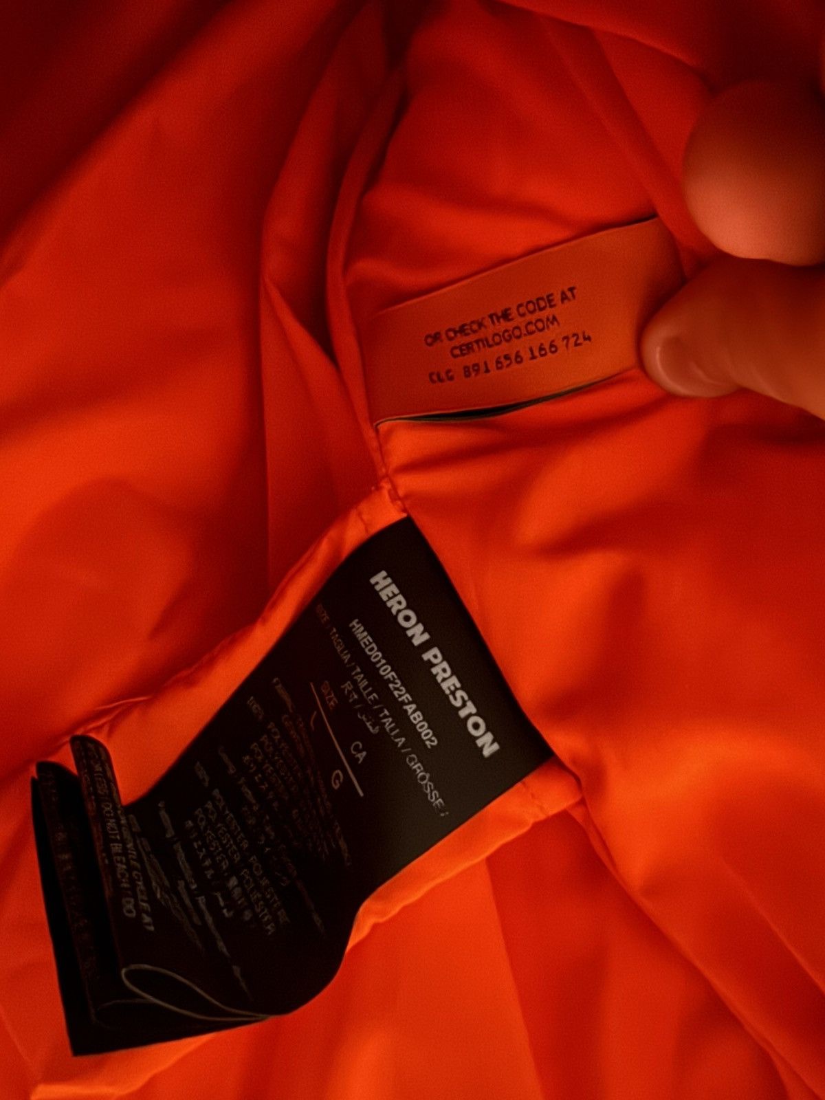 Heron Preston HERON PRESTON CAMO PUFFER DOWN JACKET Size US L / EU 52-54 / 3 - 10 Thumbnail