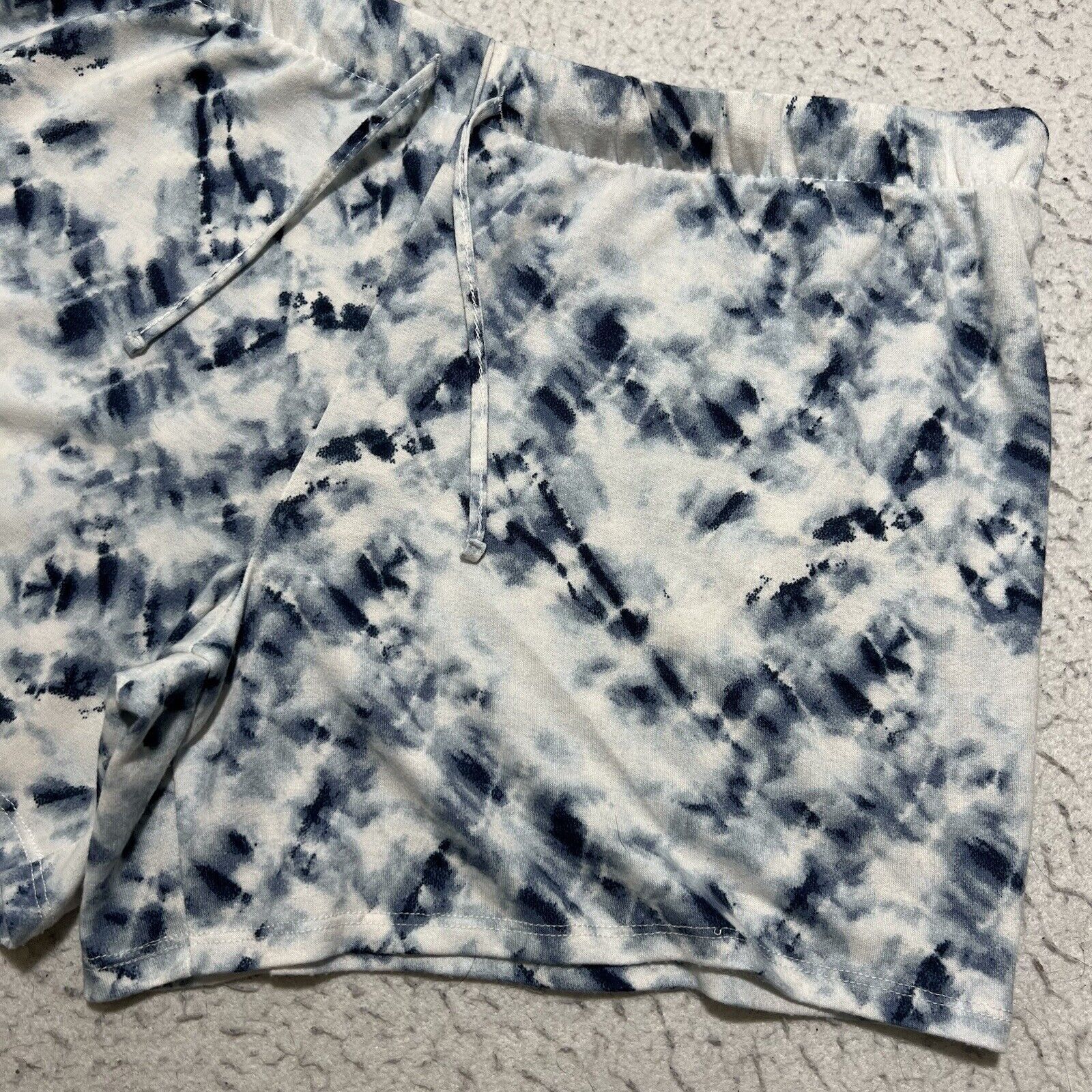 Lucky Brand Lucky Brand Sleep Shorts Light Blue Tie Dye Loungewear Size 38" / US 16 / IT 52 - 3 Thumbnail