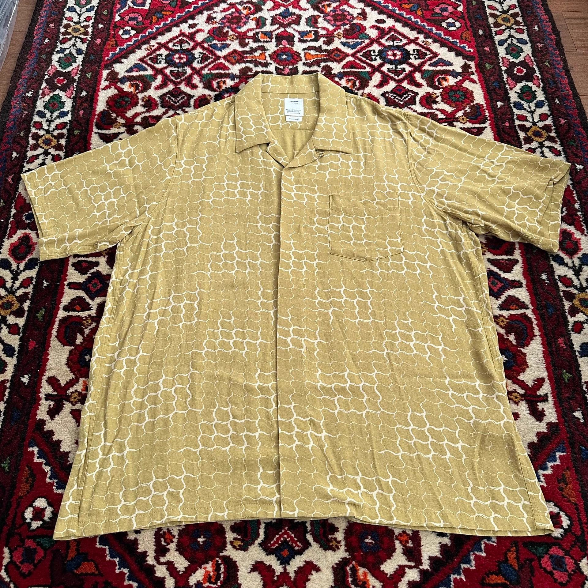 Visvim Visvim Free Edge Snake Hawaiian SS Shirt 3 Ivory Size US L / EU 52-54 / 3 - 2 Thumbnail