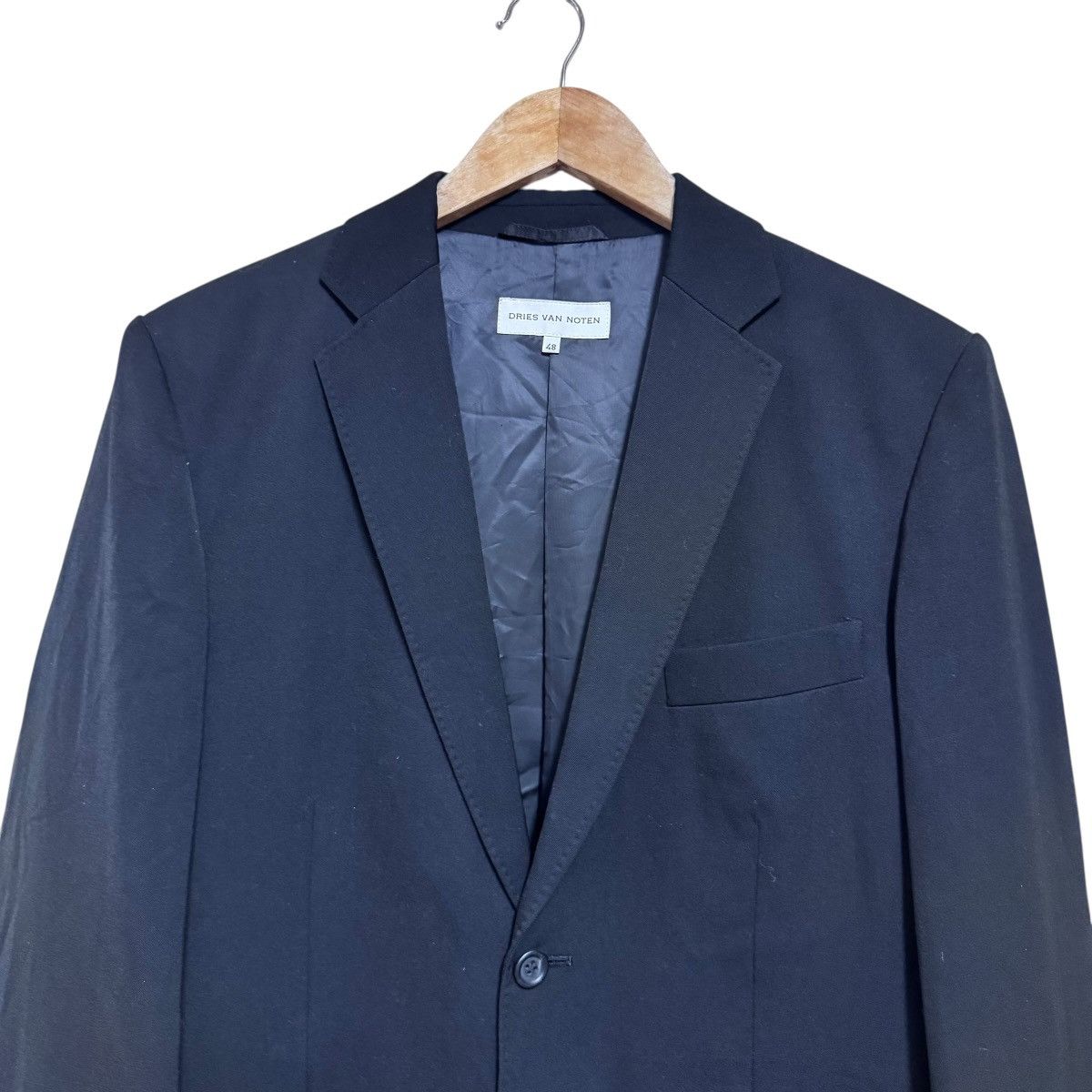 Dries Van Noten Dries Van Noten Archive Wool Blazer Made in Japan Size 48R - 3 Thumbnail