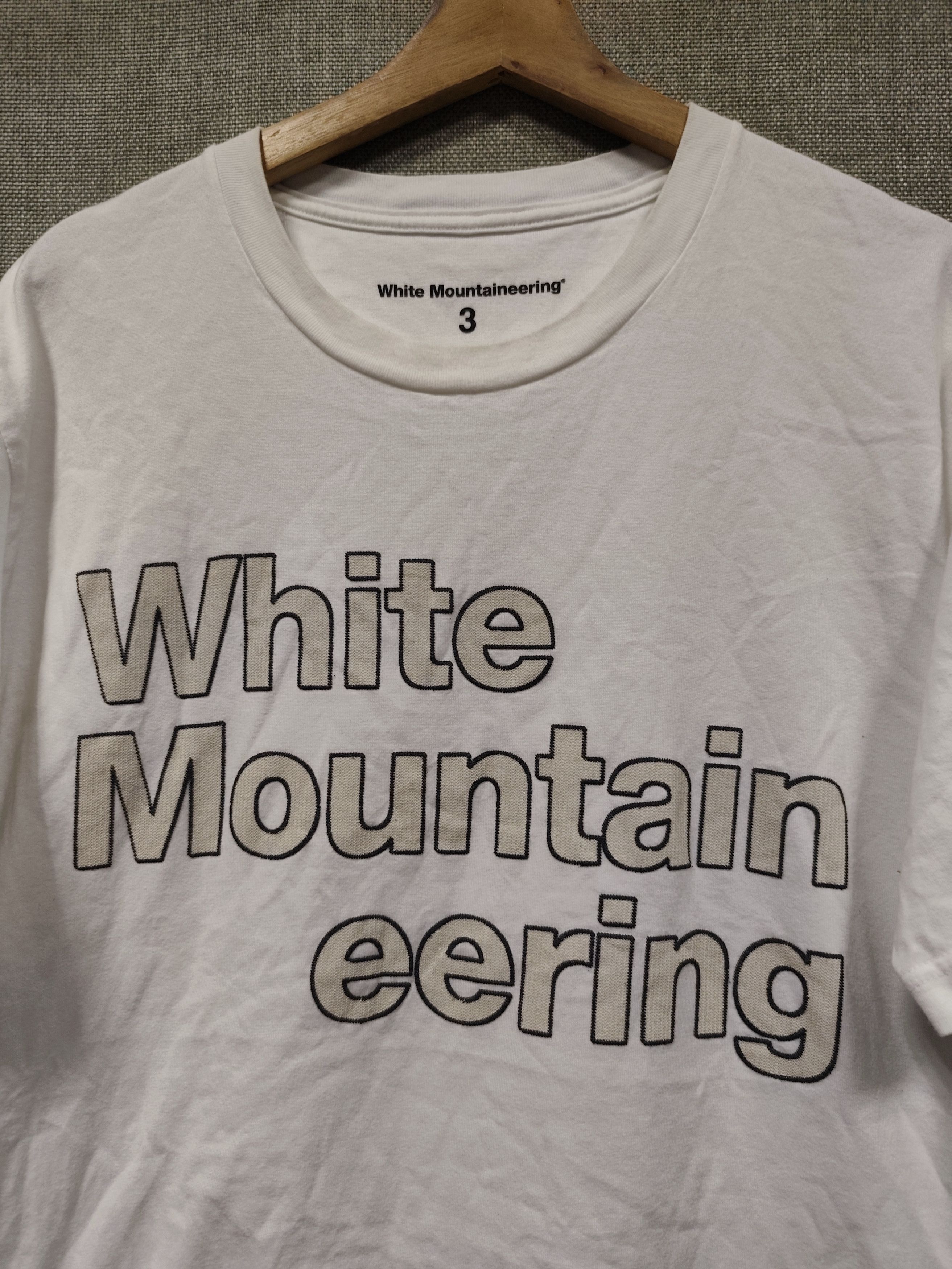 White Mountaineering White Mountaineering tee Size US L / EU 52-54 / 3 - 3 Thumbnail
