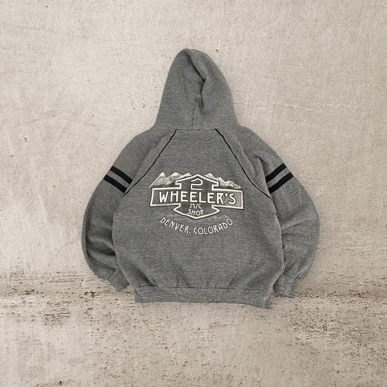 Harley Davidson Vintage 80s harley davidson baggy hoodie Size US M / EU 48-50 / 2 - 3 Thumbnail