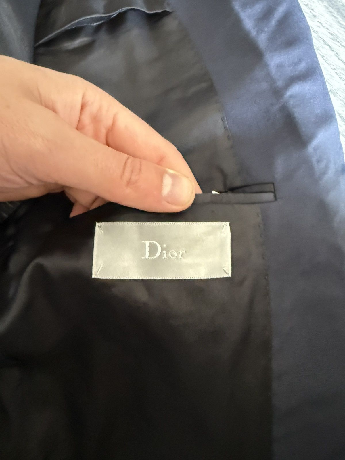 Dior Wool Blazer with Contrast Trim Detailing Size US M / EU 48-50 / 2 - 16 Thumbnail