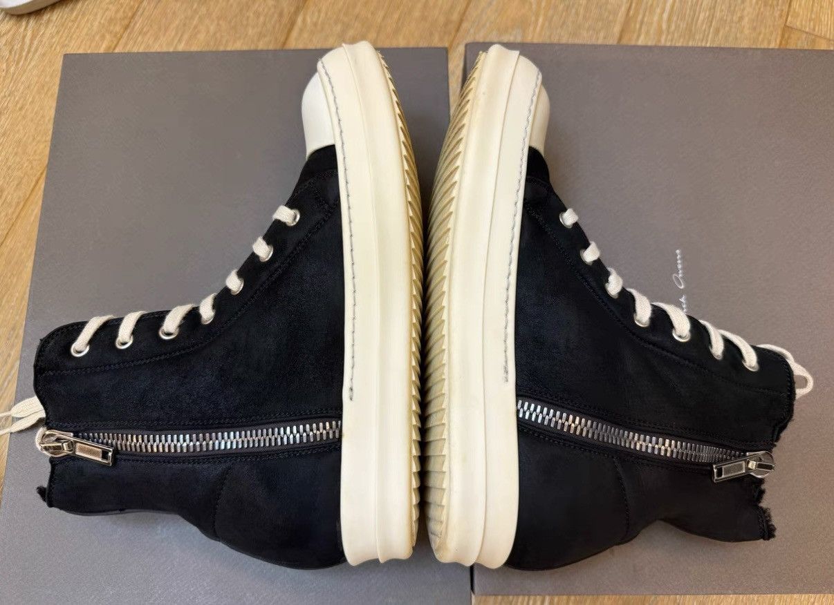 Rick Owens Rick Owens High-Top Shearling "Converse-Style" Sneakers Size US 6.5 / EU 39-40 - 5 Thumbnail