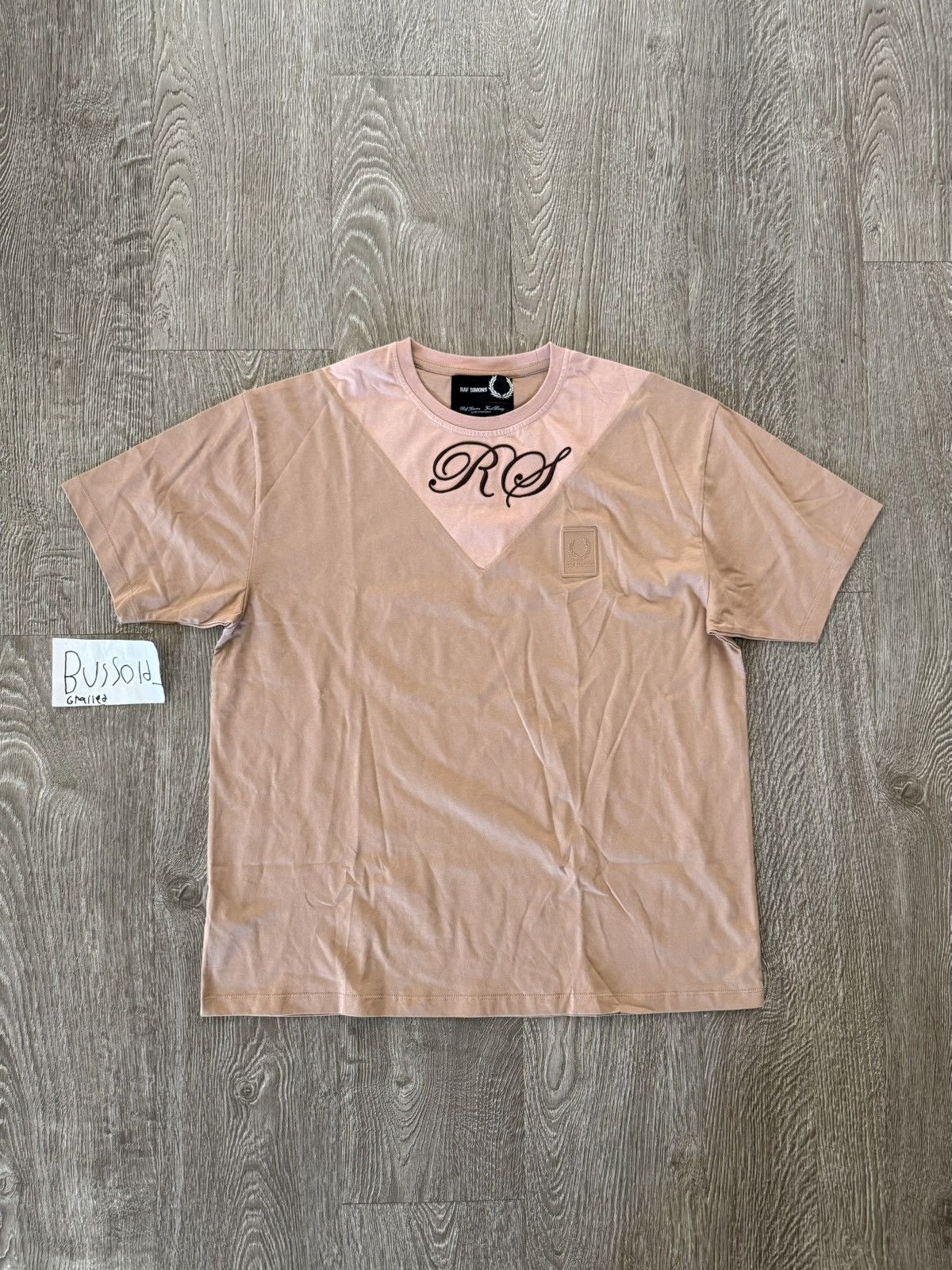Fred Perry × Raf Simons Raf Simons Fred Perry Short Sleeve T-Shirt Size US M / EU 48-50 / 2 - 1 Thumbnail