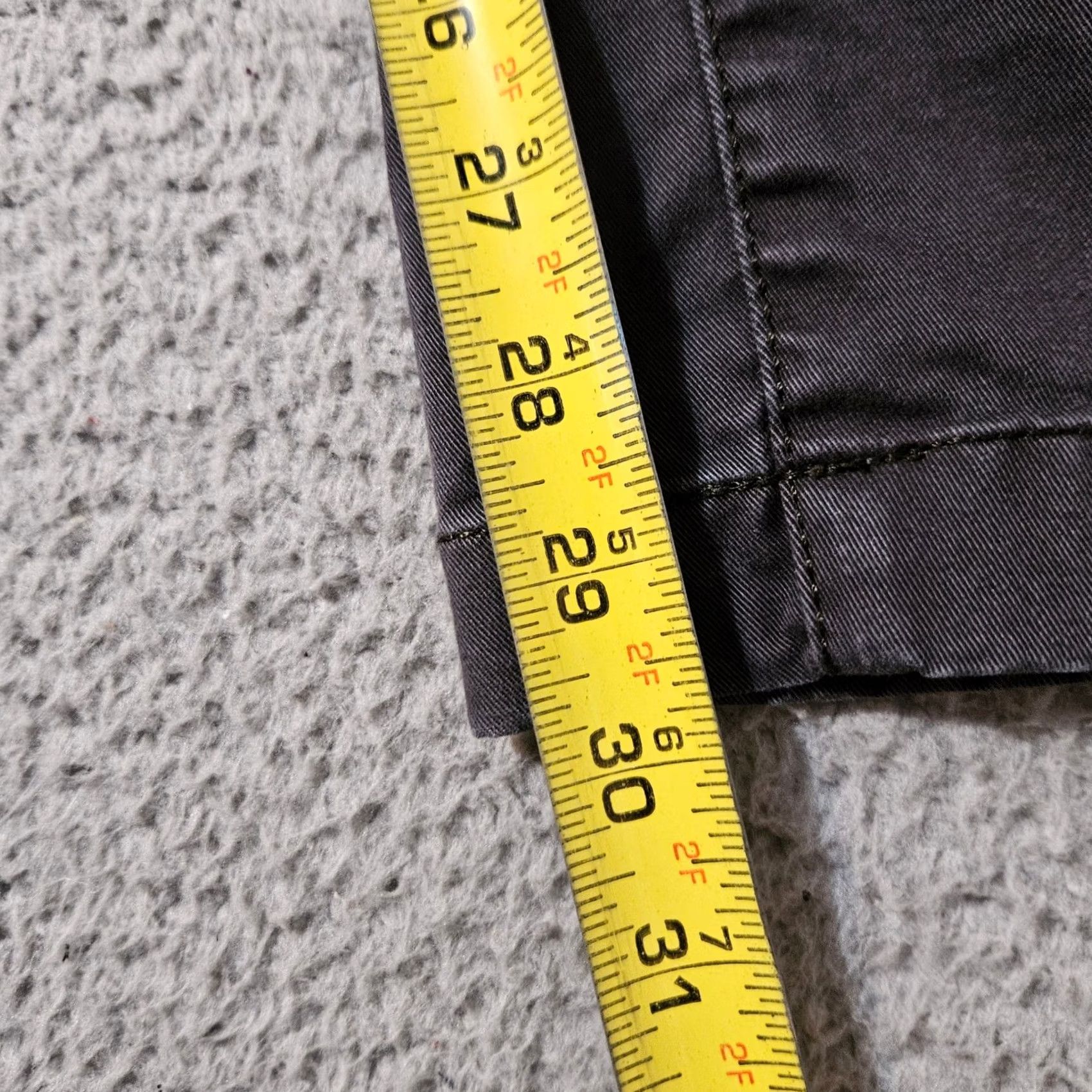 Lucky Brand Lucky Brand Pants Mens 32 Gray Chino Size Cotton Stretch Skinny Fit Size US 32 / EU 48 - 5 Thumbnail