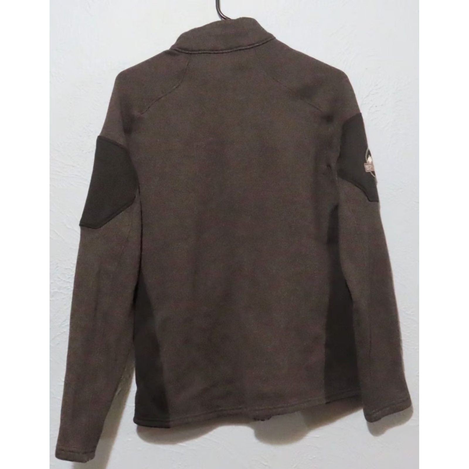 Spyder Spyder Men's M Empire Full Zip Fleece Jacket Gray Bomber Zip Pockets Logo Regular Fit Size US M / EU 48-50 / 2 - 6 Thumbnail