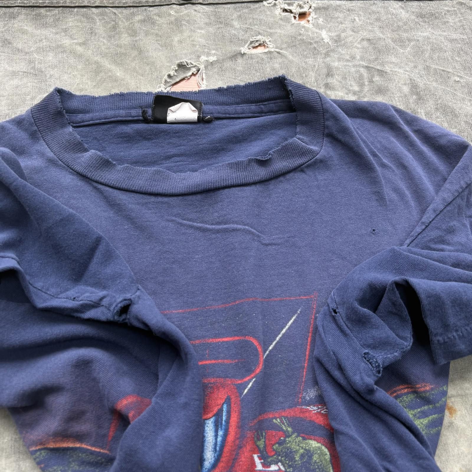 Budweiser Vintage Budweiser Beer Frogs Speedboat Double Sided Shirt Size US XL / EU 56 / 4 - 8 Thumbnail