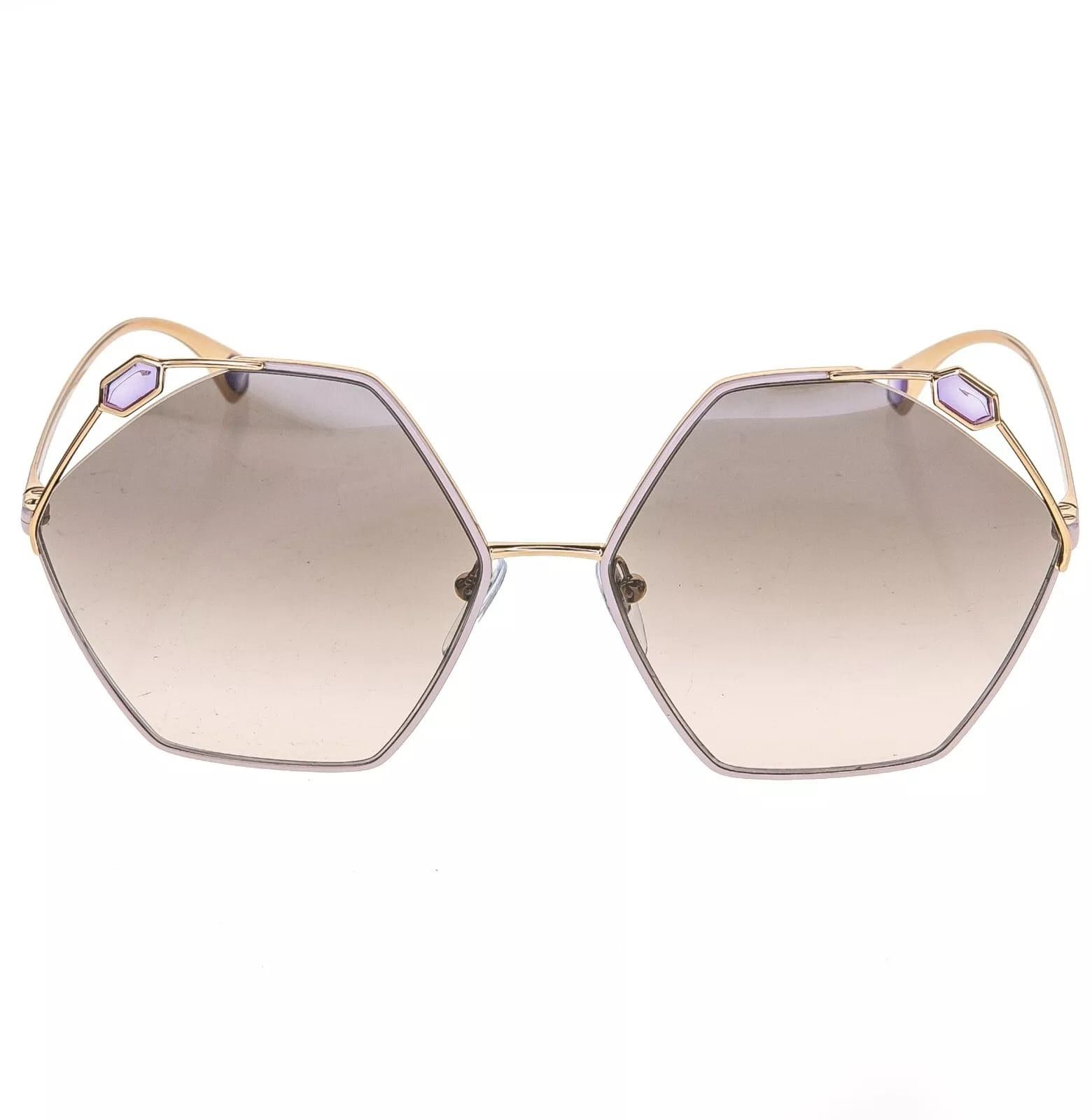 Bvlgari BVLGARI SERPENTEYES BV6160 Pink Enamel Jewel Sunglasses 6160 Size ONE SIZE - 5 Thumbnail