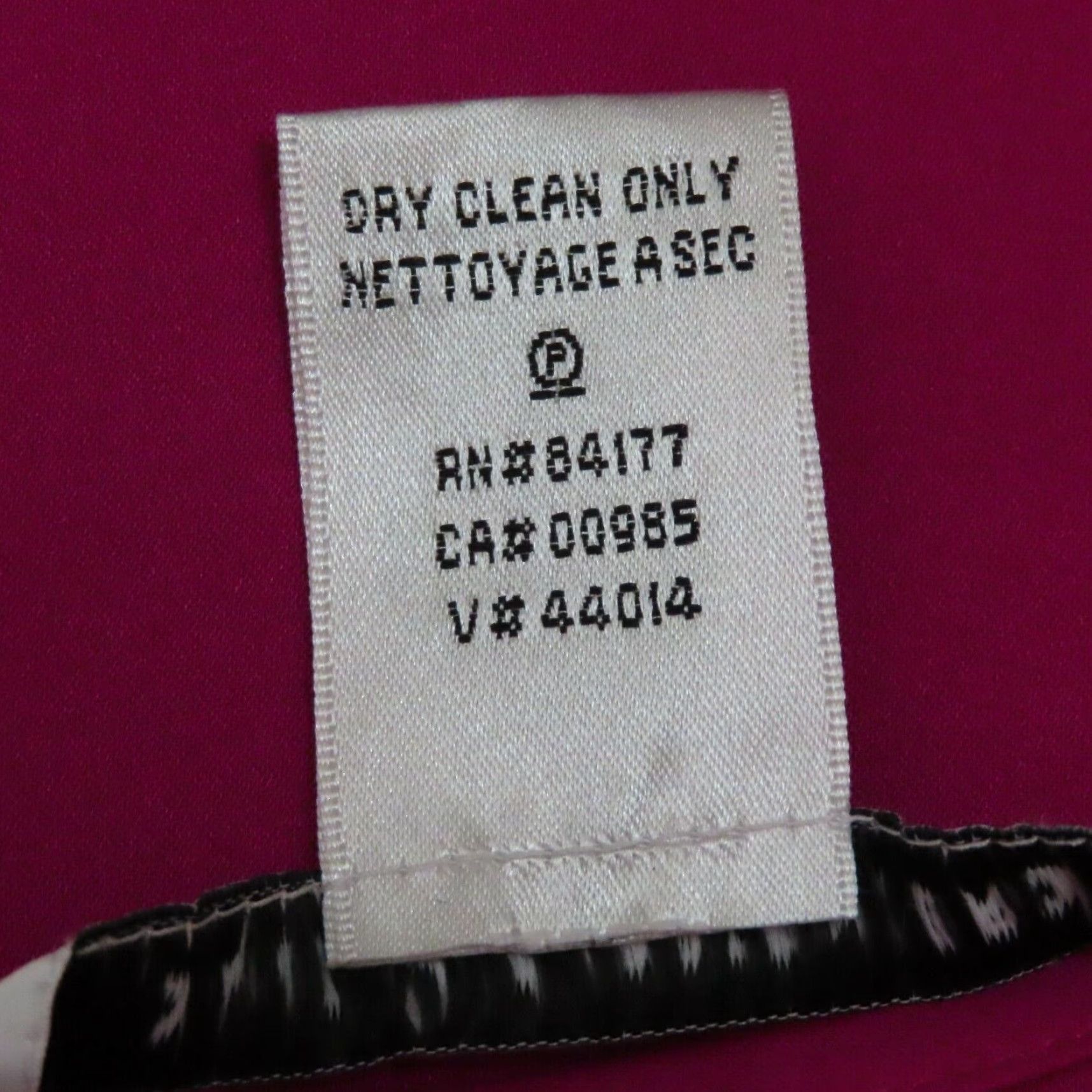 Diane von Furstenberg Diane von Furstenberg Blouse Shirt Women's 8 Dickinson Pink Long Sleeve Silk} Size M / US 6-8 / IT 42-44 - 6 Thumbnail