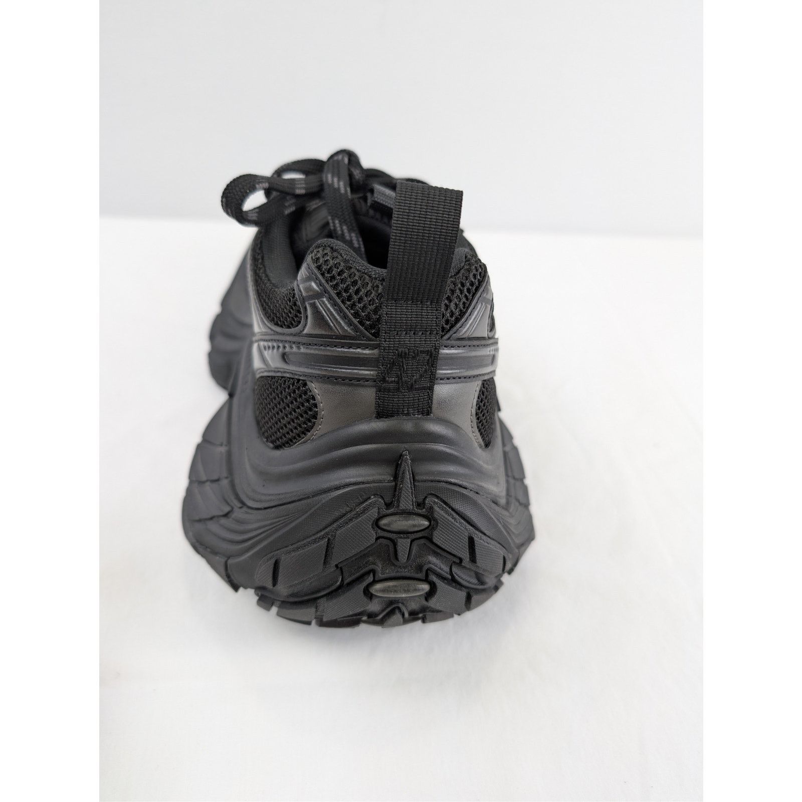 Balenciaga o1rshd1 Q:2 / 10XL Mesh Sneaker TPU PU Sneakers in Black Size US 12 / EU 45 - 13 Thumbnail