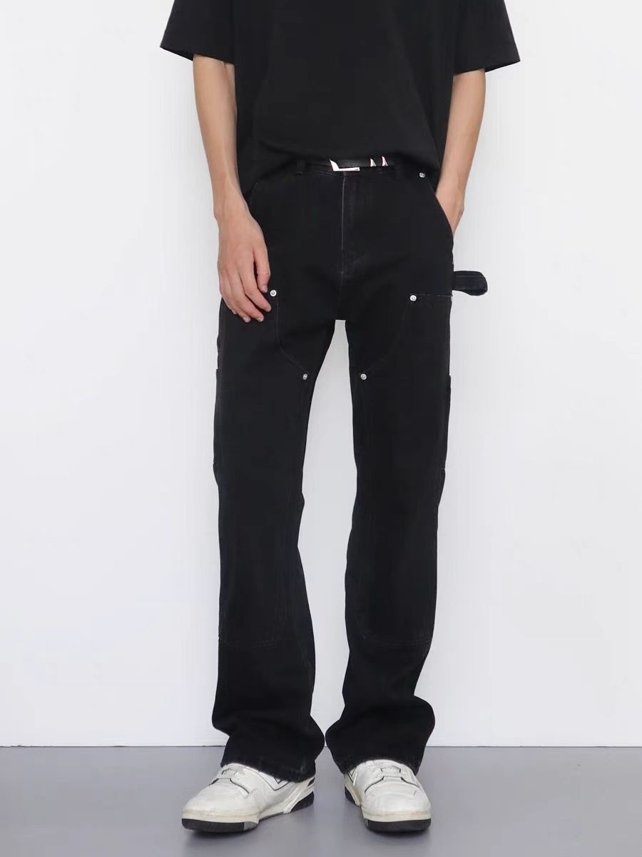 Japanese Brand × Jean High street lumberjack style workwear jeans Size US 32 / EU 48 - 2 Thumbnail