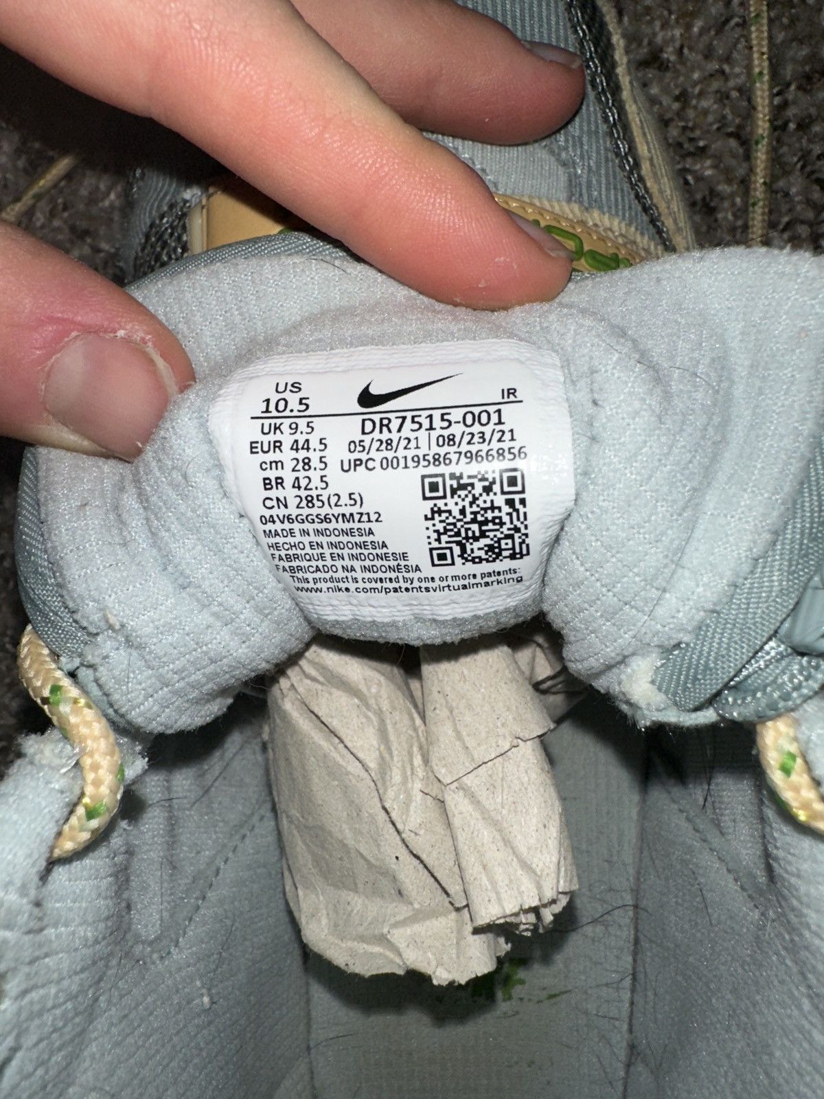 Travis Scott Nike Travis Scott x Air Trainer 1 SP “Grey Haze” Size US 10.5 / EU 43-44 - 6 Thumbnail