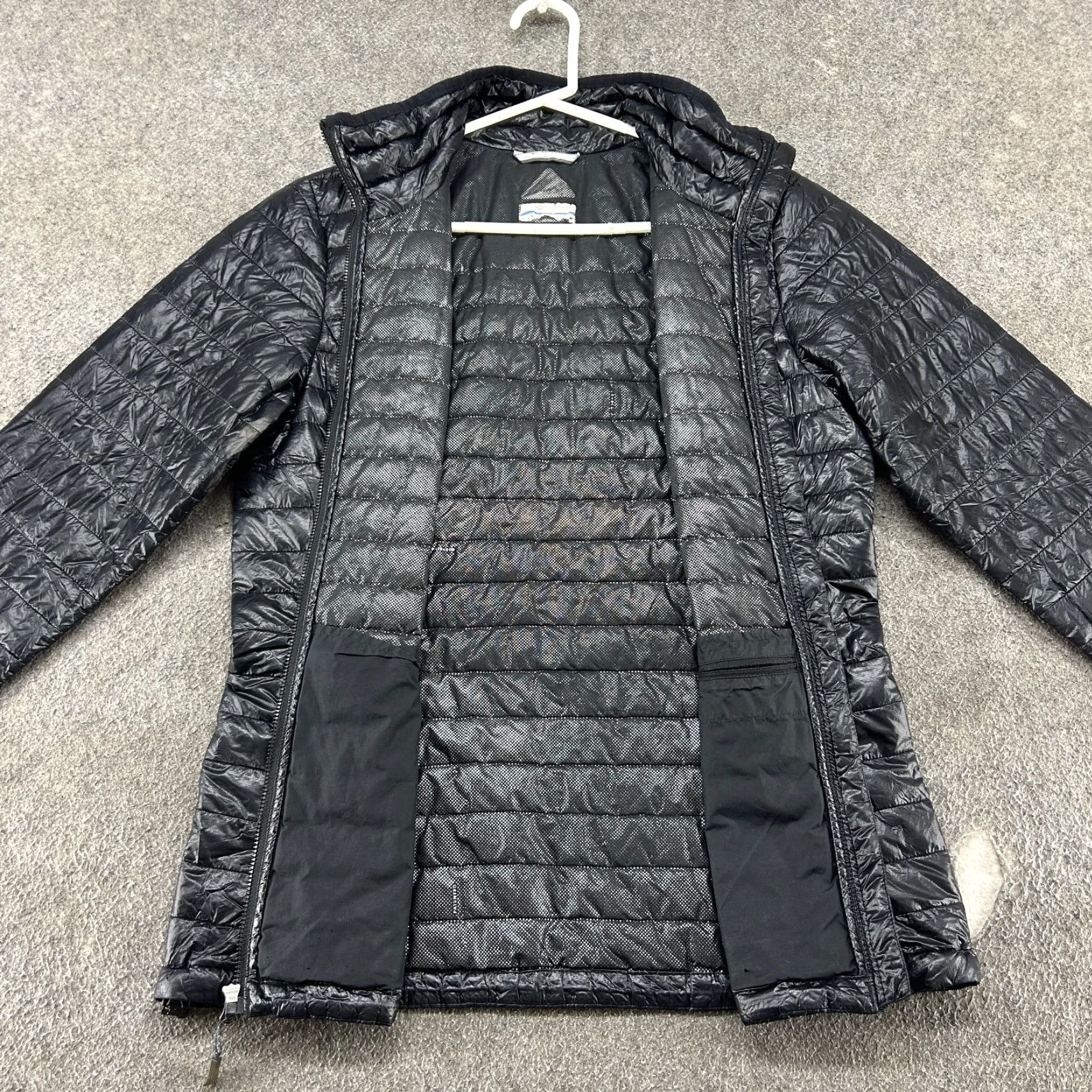 Vintage Columbia Jacket Womens M Black Puffer Down Fill Lined Nylon Packable Zip Winter Regular Outdoor Logo Womens Size M / US 6-8 / IT 42-44 - 6 Thumbnail