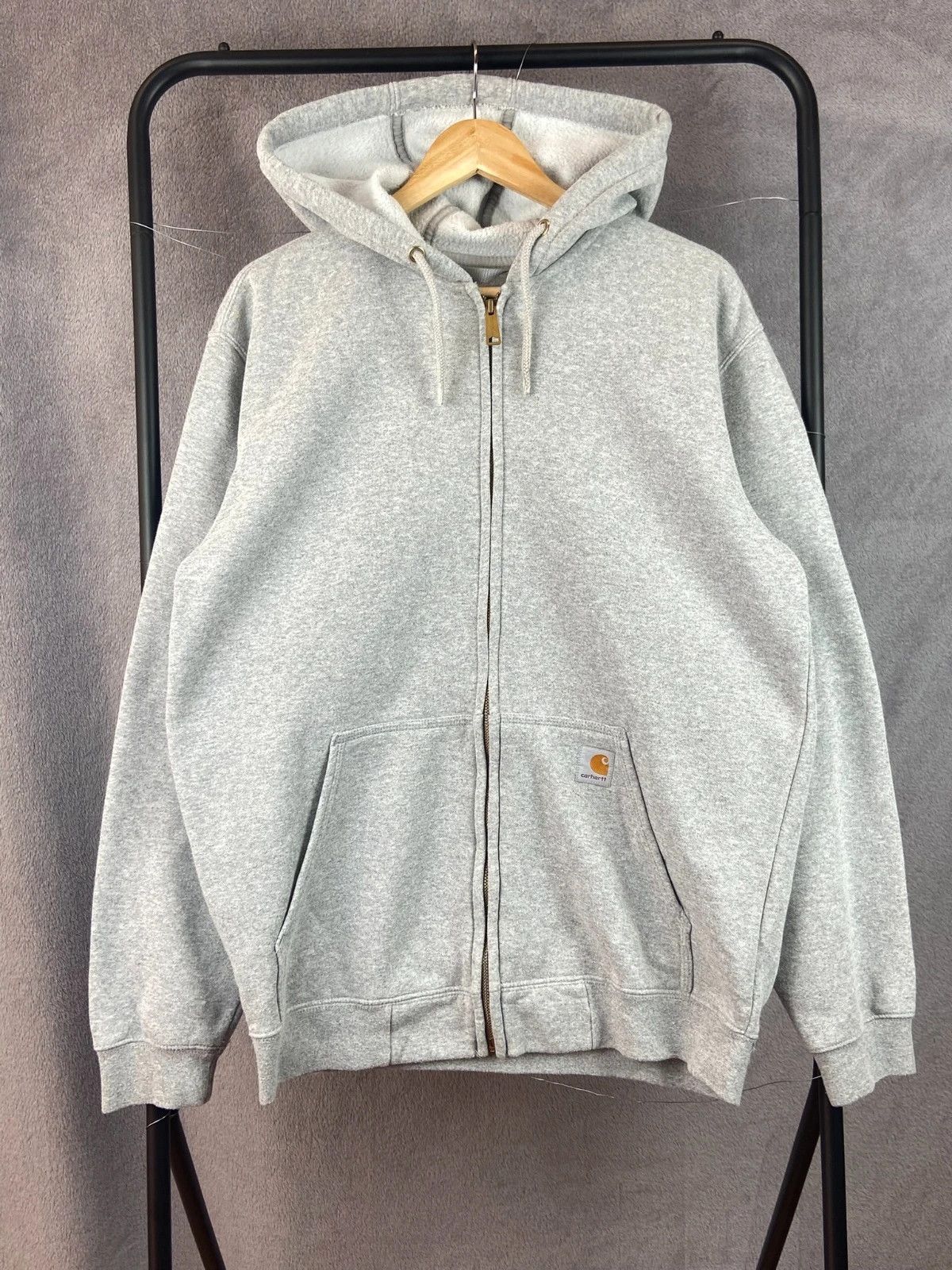 Carhartt Hoodie Carhartt Vintage Y2K Streetwear High End Spellout Size US L / EU 52-54 / 3 - 1 Thumbnail