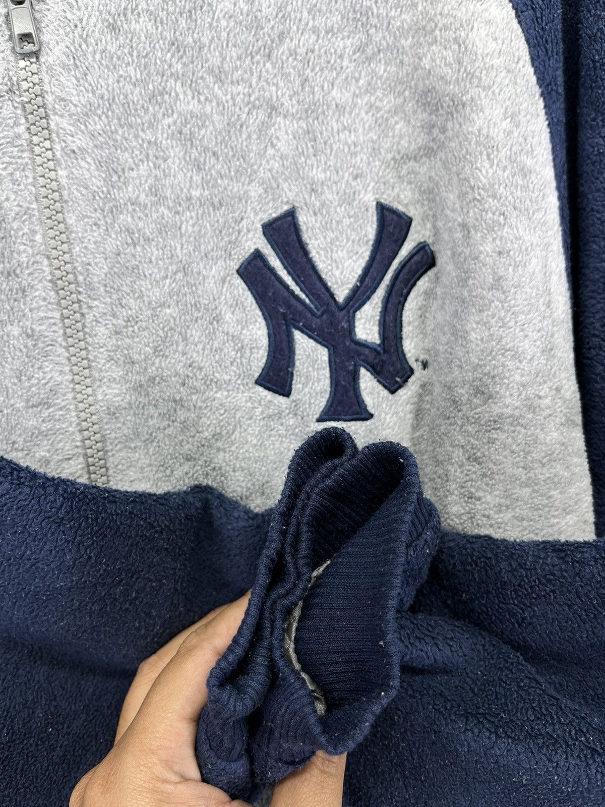 MLB Vintage MLB New York Fleece Jacket Size S / US 4 / IT 40 - 11 Thumbnail