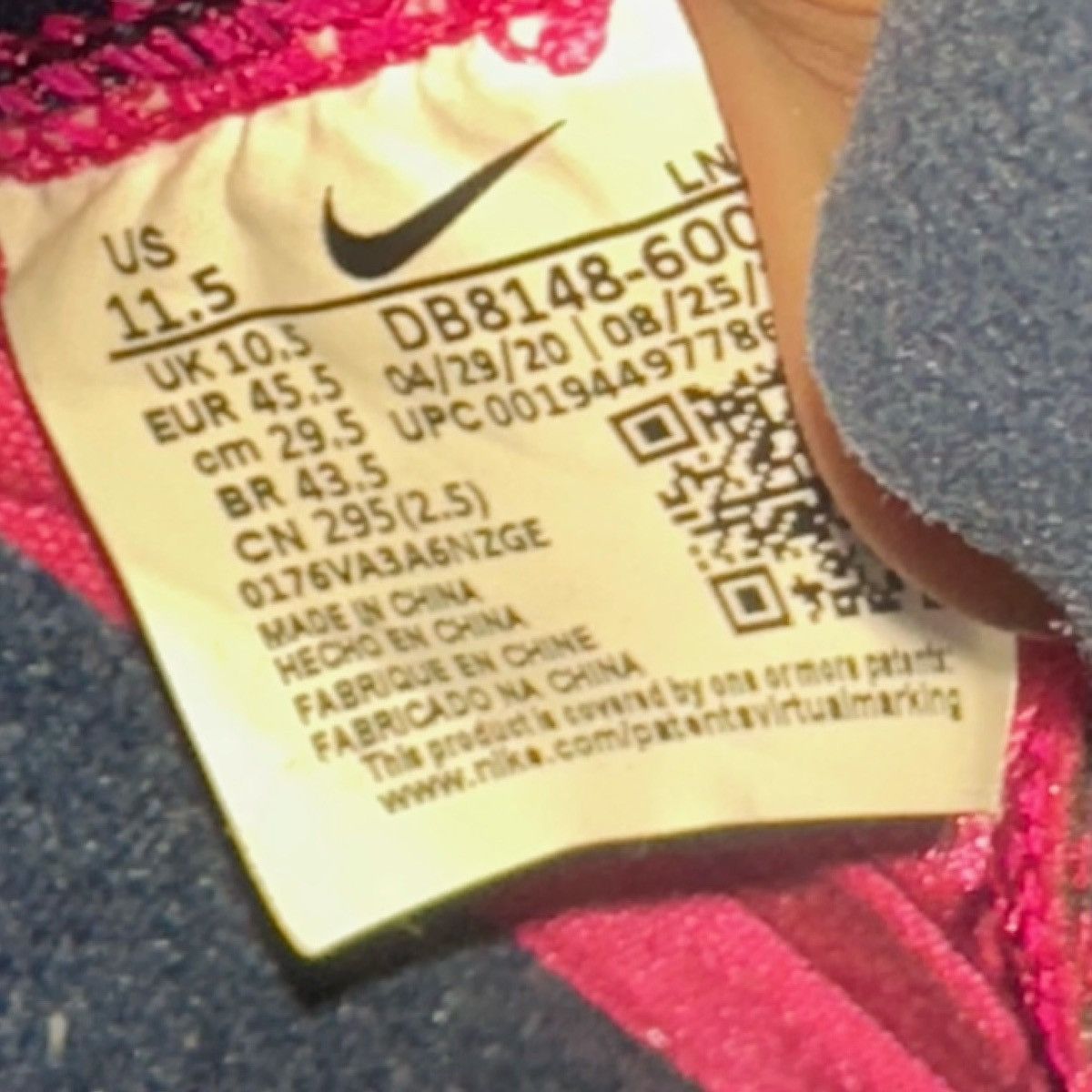 Nike Size 11.5 - Nike LeBron 18 Los Angeles By Night Size US 11.5 / EU 44-45 - 6 Thumbnail