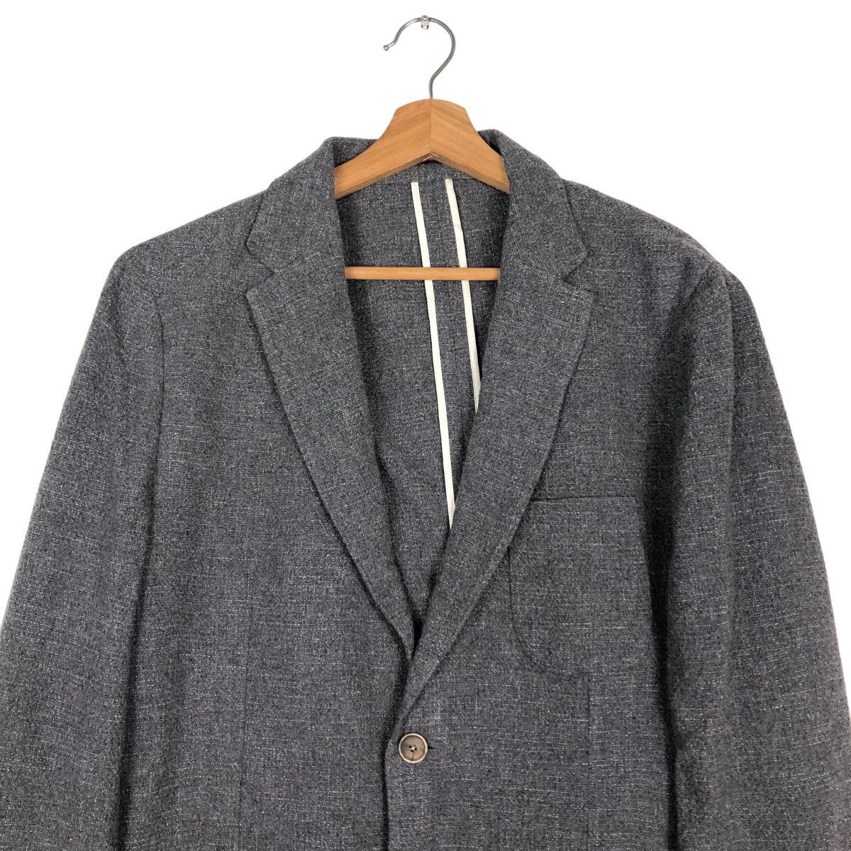 Japanese Brand 🔥Vintage Wool Work Jacket Tommy Hilfiger Issey Miyake Size US M / EU 48-50 / 2 - 3 Thumbnail