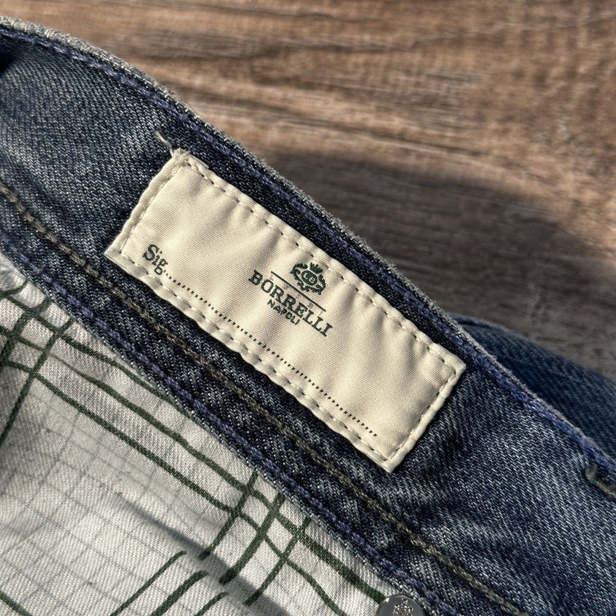 Borriello Napoli LUIGI BORRELLI NAPOLI JEANS Size US 31 - 10 Thumbnail