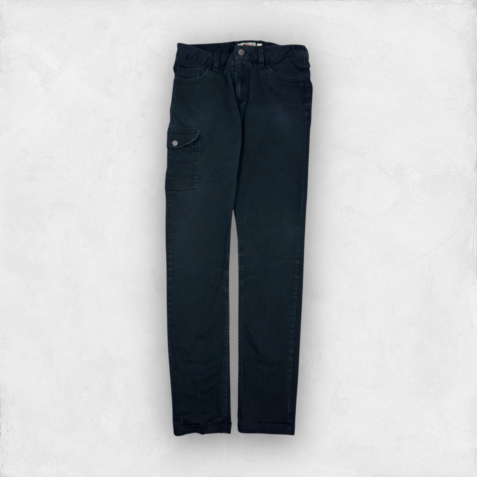 Fjallraven Fjallraven Women's navy Skinny Leg Mid Rise Cargo Pants 29 Size 29" - 1 Thumbnail