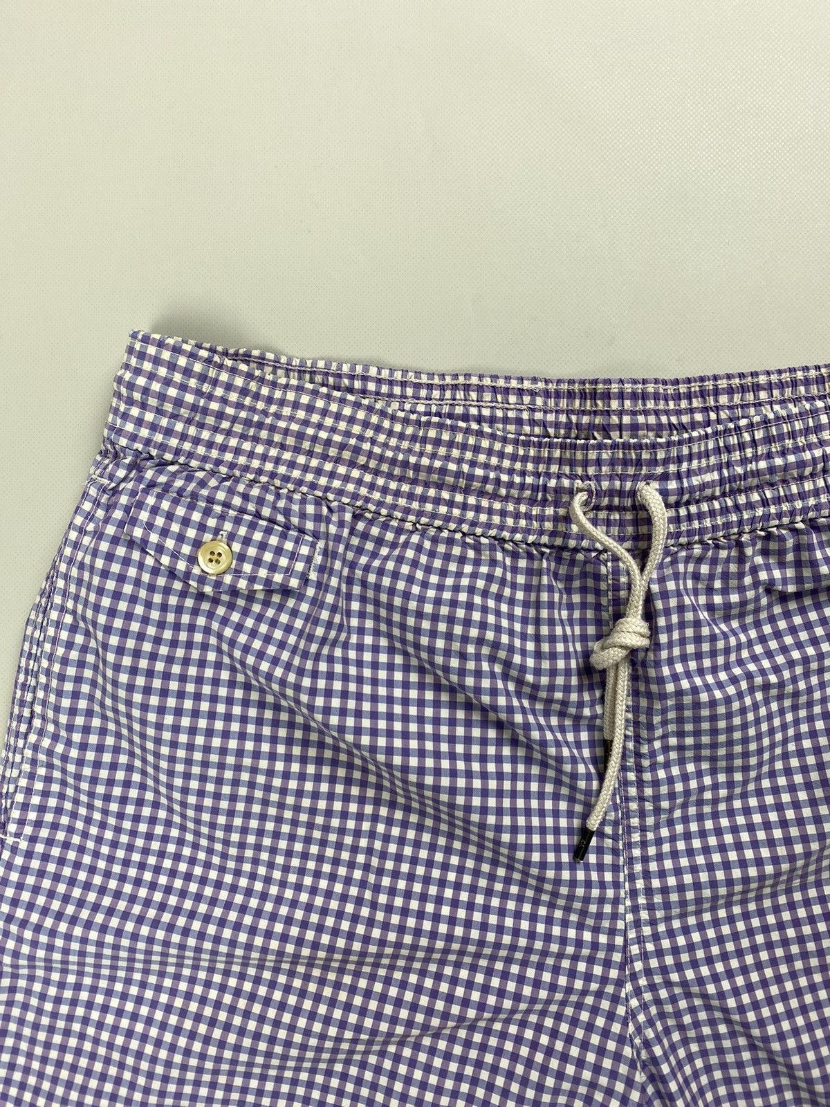 Polo Ralph Lauren Polo Ralph Lauren men’s checked swimming Surfing Shorts Size US 34 / EU 50 - 7 Thumbnail