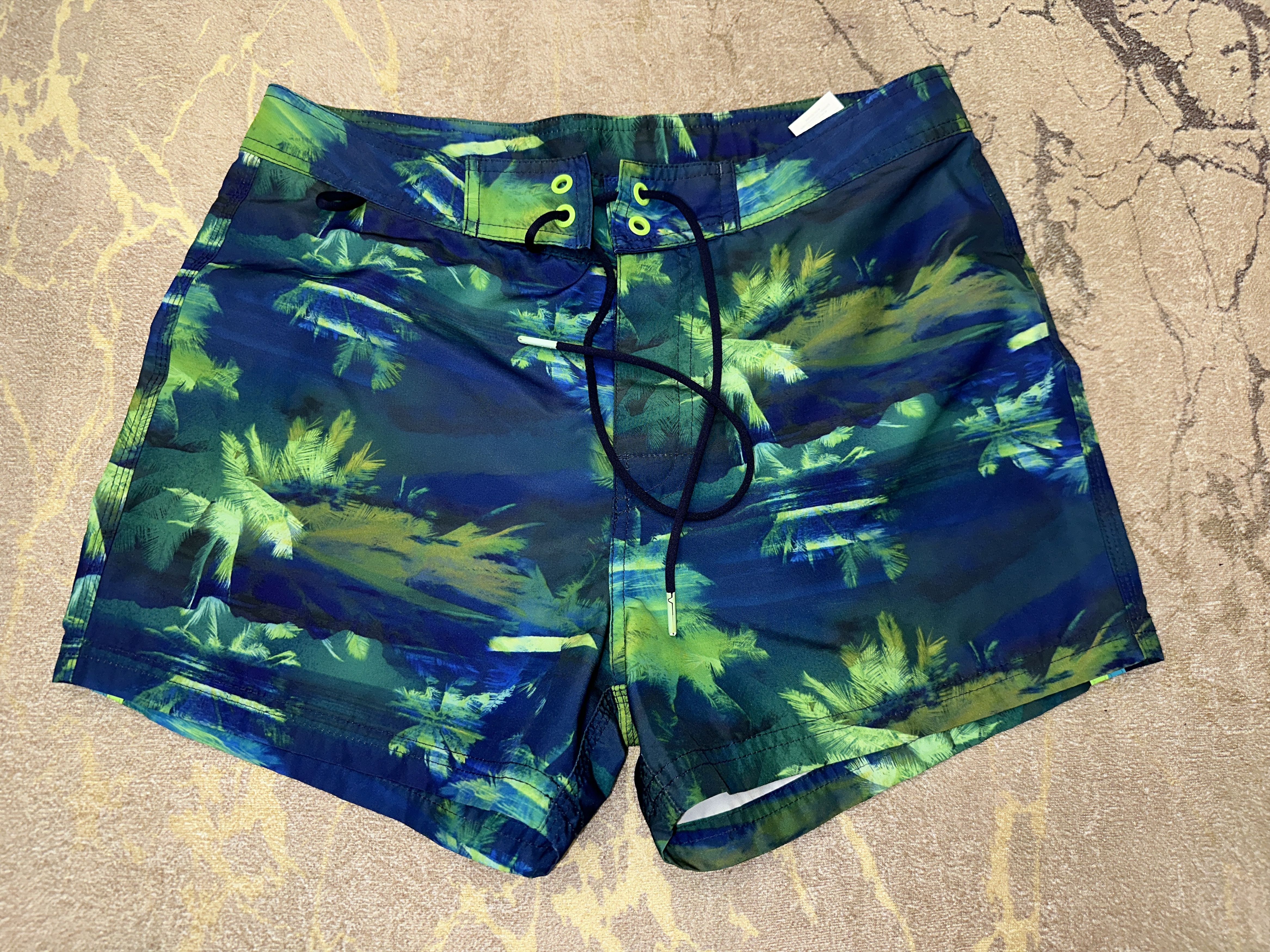 Sundek Tropical Palm Sundek 30 Beach Shorts Trunks Bath Size 30 S Size US 30 / EU 46 - 2 Thumbnail