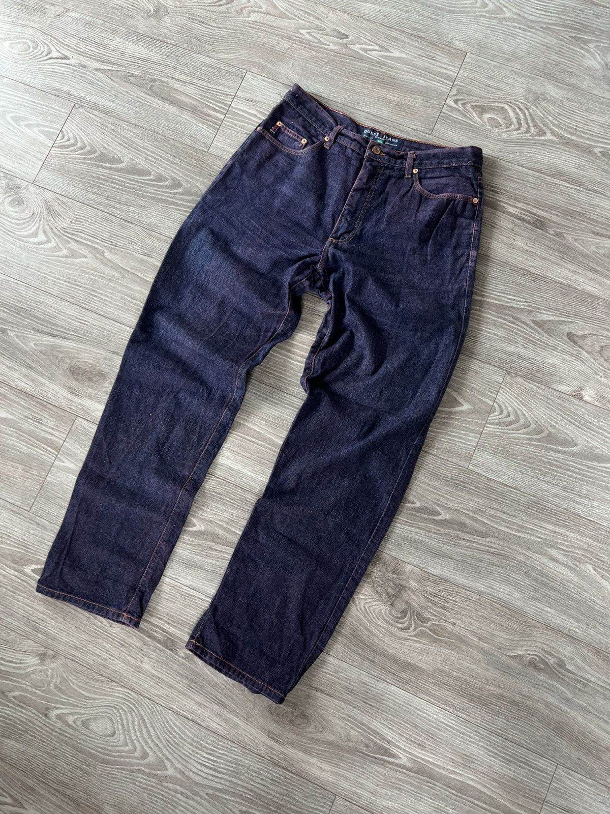 Guess ARCHIVAL Guess Made in USA vintage 80s 90s Classic Jeans Size US 34 / EU 50 - 8 Thumbnail