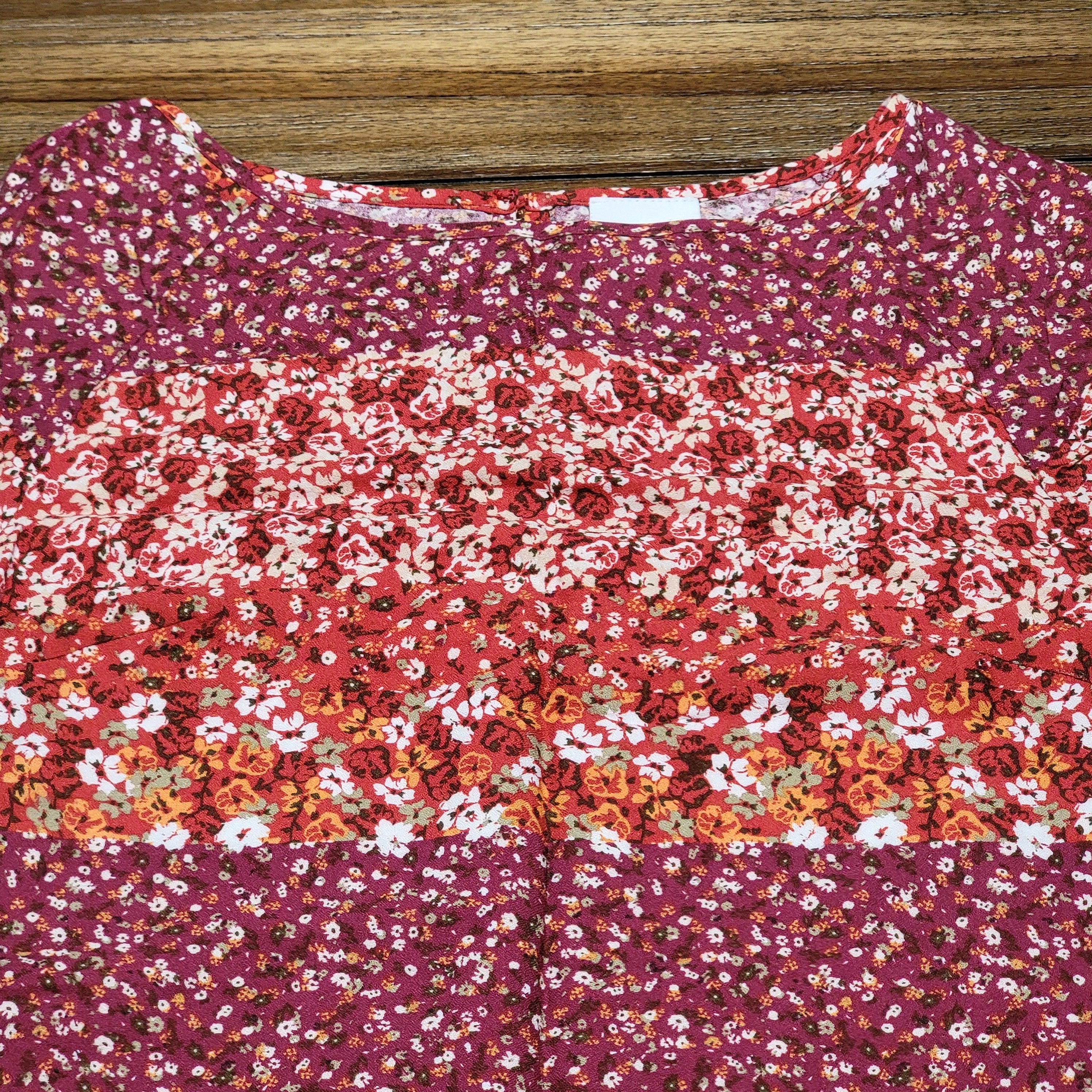 Other Skylar+Madison Blouse w/Flowers Long Sleeve - Size Small Size S / US 4 / IT 40 - 2 Thumbnail