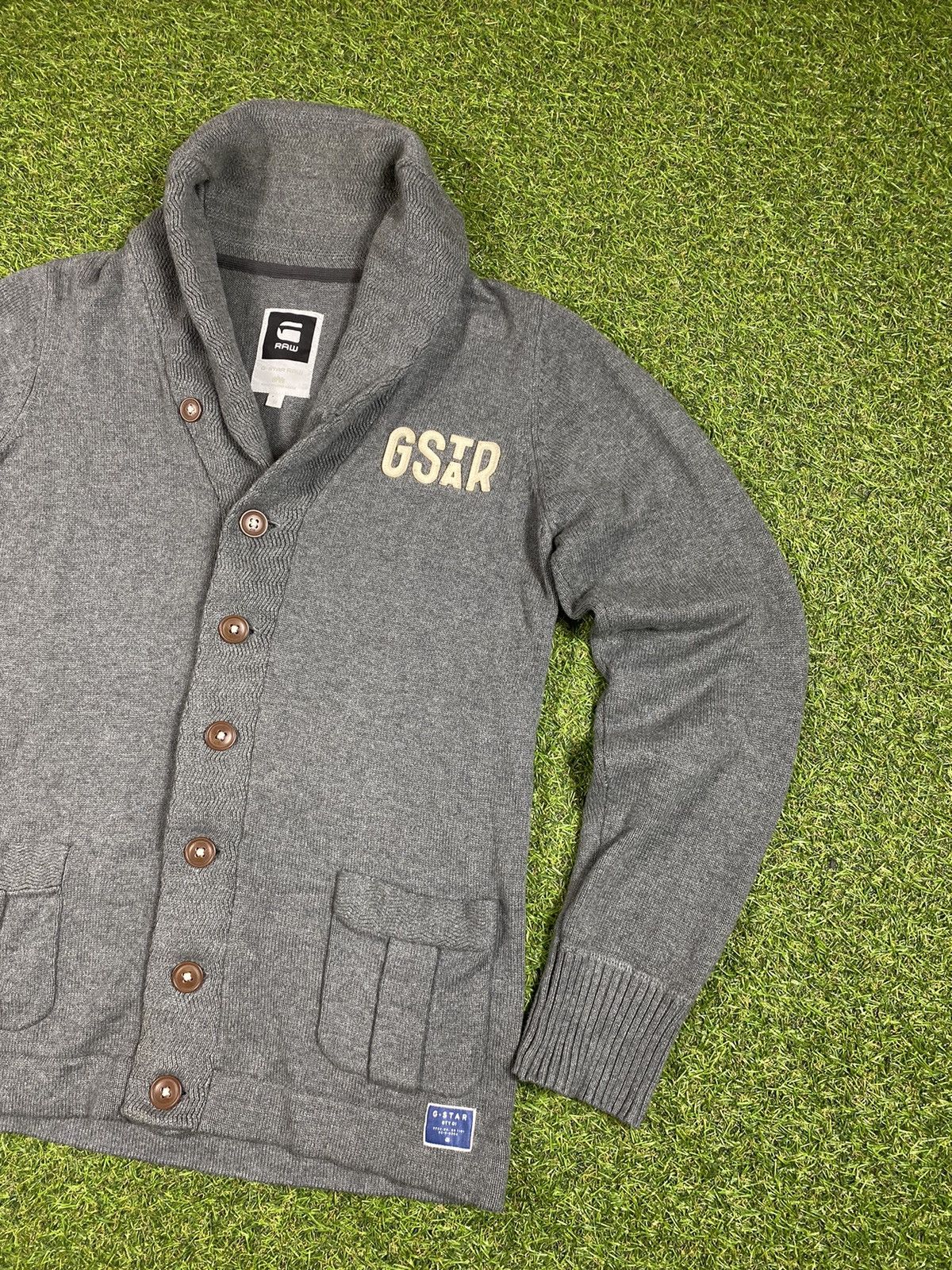 G-Star G Star Raw cardigan sweater streetwear y2k casual size M Size US M / EU 48-50 / 2 - 1 Thumbnail