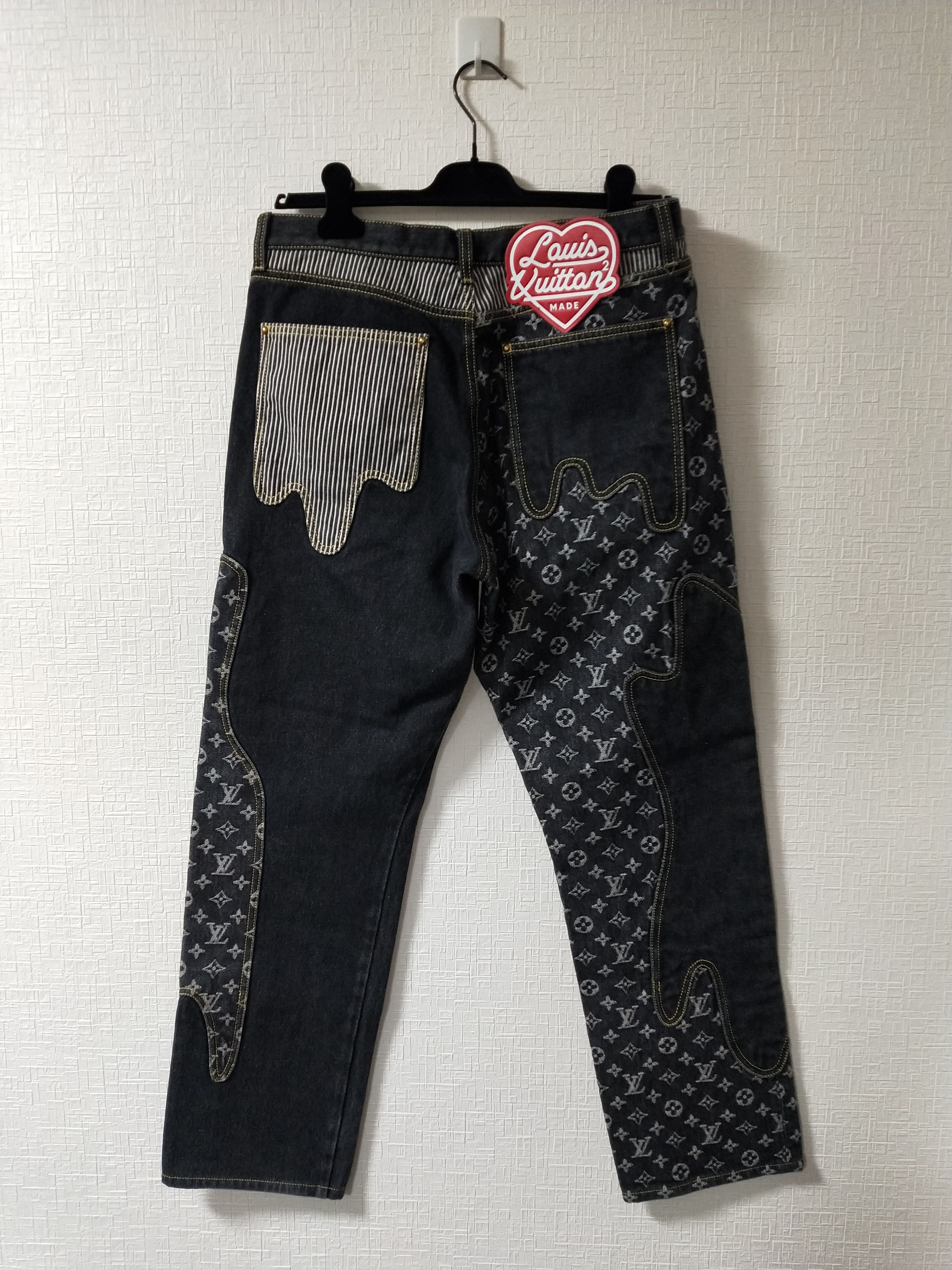 Louis Vuitton Crazy Monogram Jeans Size US 33 - 2 Thumbnail