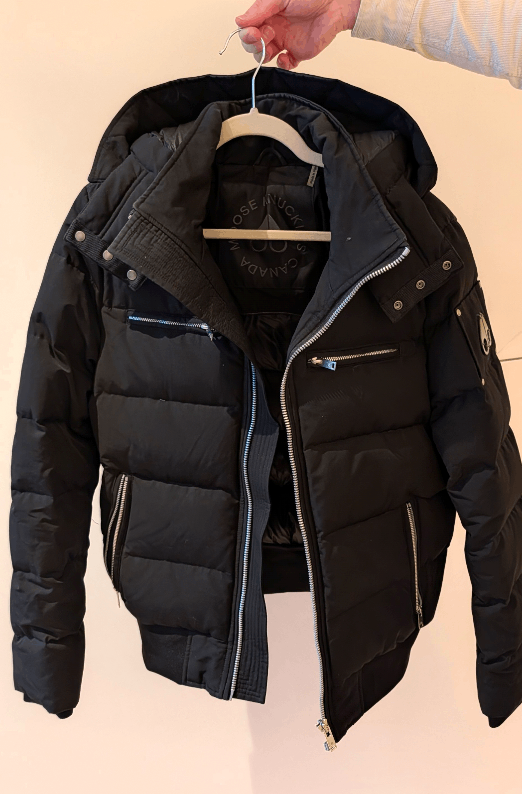 Moose Knuckles Peace River Down Bomber Jacket Size US M / EU 48-50 / 2 - 5 Thumbnail