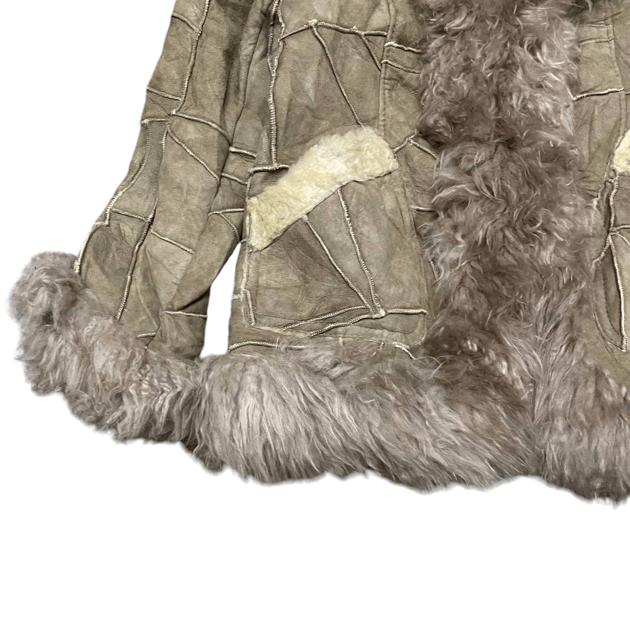 Leather Vintage Japanese Brand Sheepskin Fur Leather Jacket Size US S / EU 44-46 / 1 - 3 Thumbnail