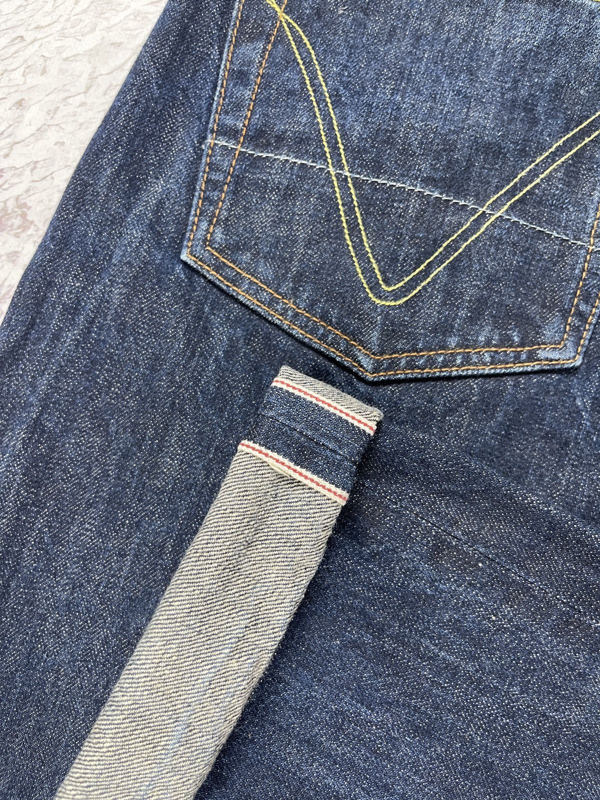 Denim Demon Aktiebolaget Denim Demon AAJJA Raw Selvedge Blue Jeans Men’s Size US 31 - 20 Thumbnail