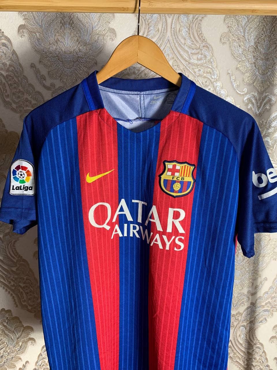 Nike × Vintage VERY RARE NIKE FC BARCELONA SPAIN SOCCER JERSEY BLOKECORE Size US XL / EU 56 / 4 - 3 Thumbnail