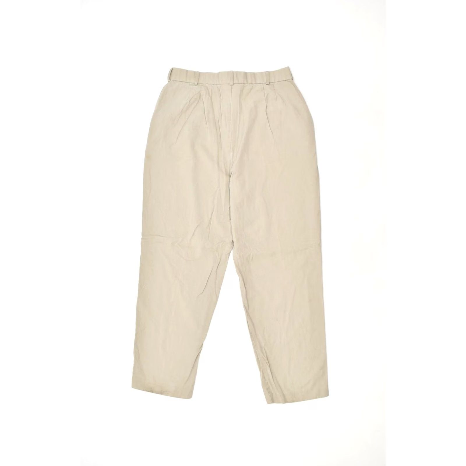 Orvis ORVIS Womens Straight Casual Trousers UK 14 Large Beige Rayon W32 L30 Size 24" / US 00 / IT 34 - 5 Thumbnail