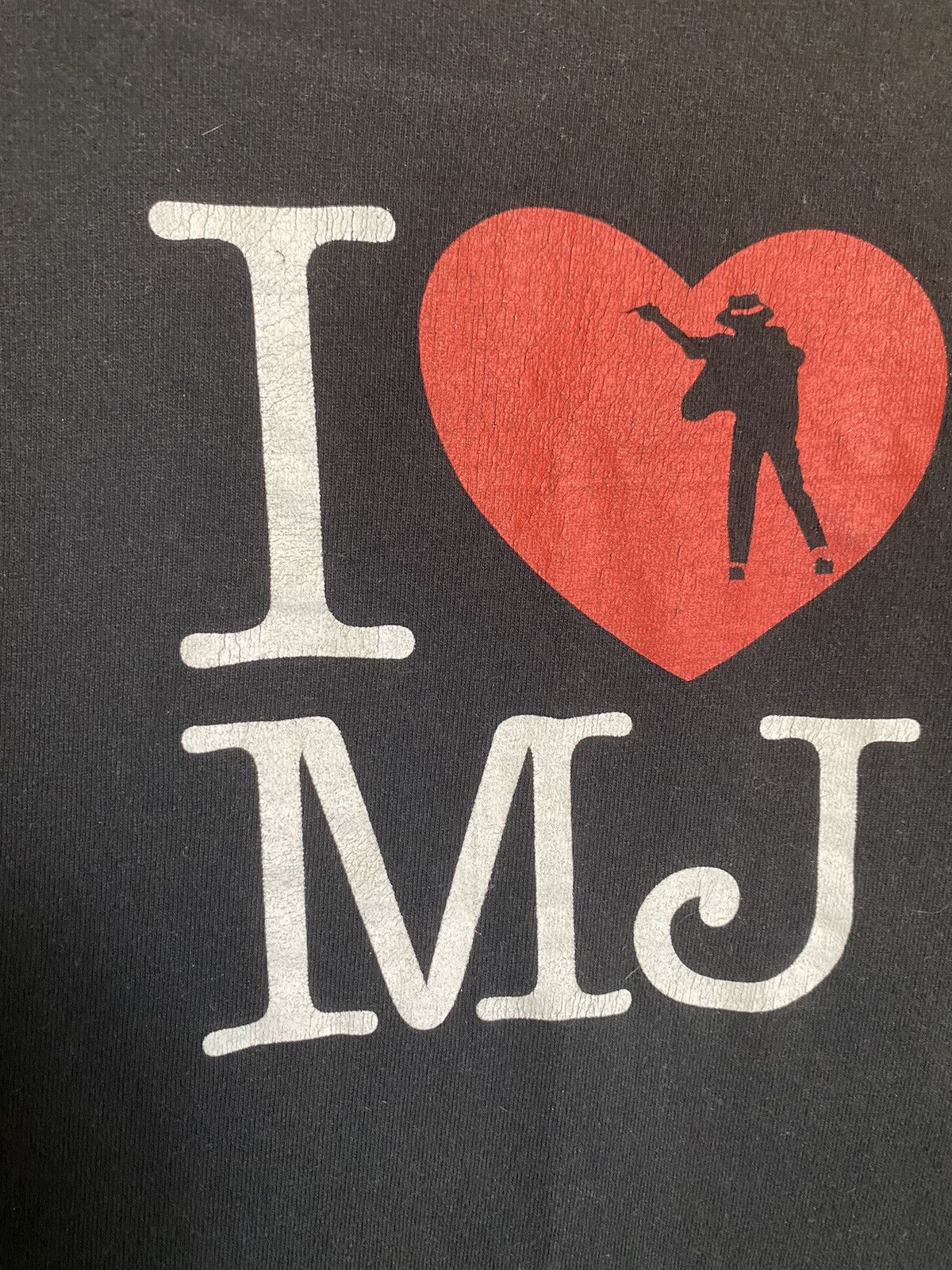 Band Tees × Michael Jackson × Vintage Vintage Michael Jackson Bootleg The King of Pop T Shirt tee Size US L / EU 52-54 / 3 - 7 Thumbnail