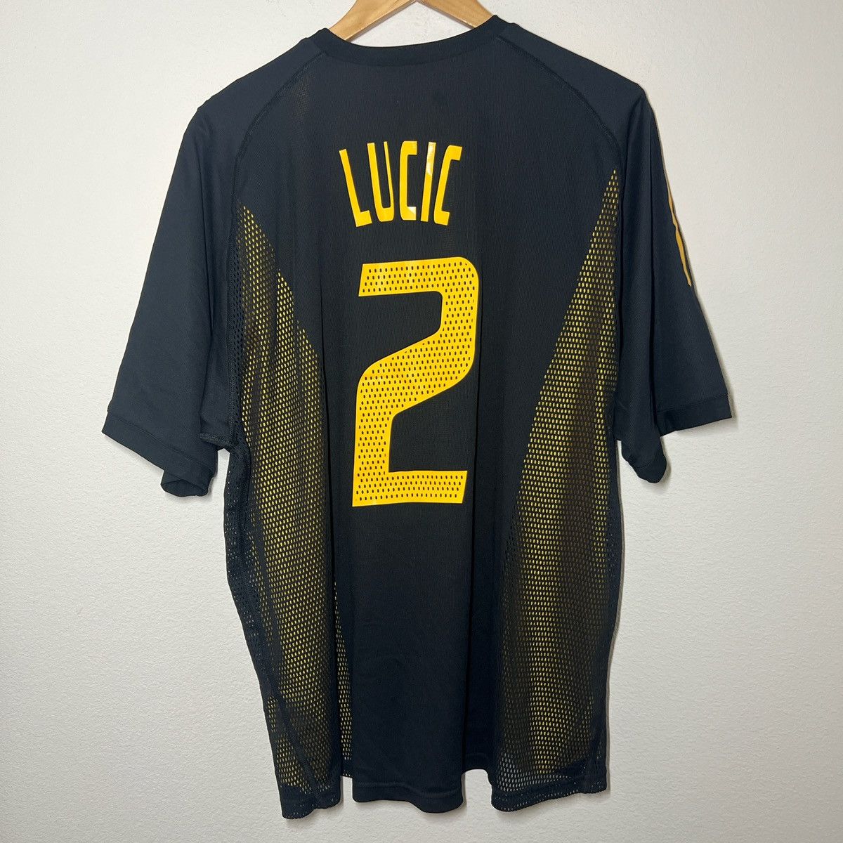 Adidas AIK Stockholm Lucic 2002-2003 Home Jersey | Vintage Soccer Size US XL / EU 56 / 4 - 2 Thumbnail