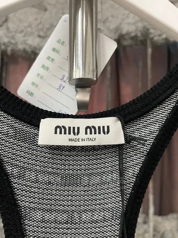 Miu Miu Miu Miu Multicolor Summer Sleeveless Dress . Size XXS / US 00 / IT 34 - 5 Thumbnail