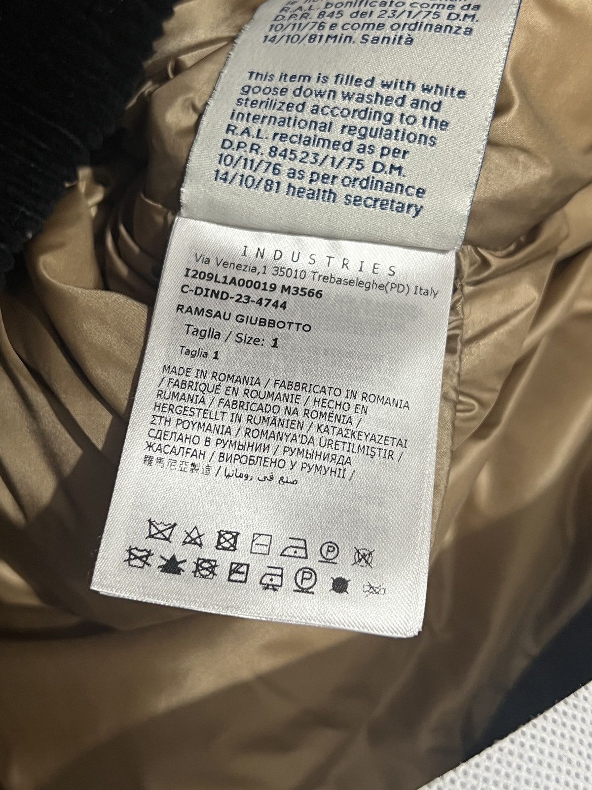 Moncler × Palm Angels Moncler x Palm Angels Ramsau Corduroy Down Jacket Size US S / EU 44-46 / 1 - 11 Thumbnail