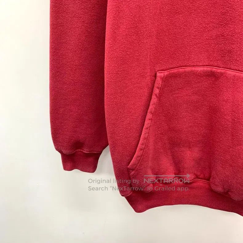 Balenciaga Balenciaga Red logo letter hooded cotton long-sleeve sweat Size US L / EU 52-54 / 3 - 4 Thumbnail